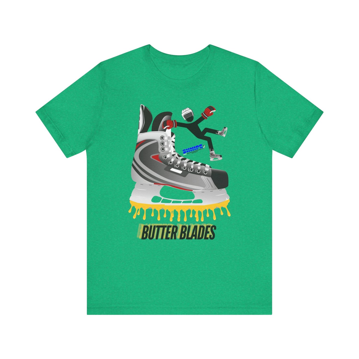 Butter Blades ADULT Short Sleeve Tee - Shnipe Hockey