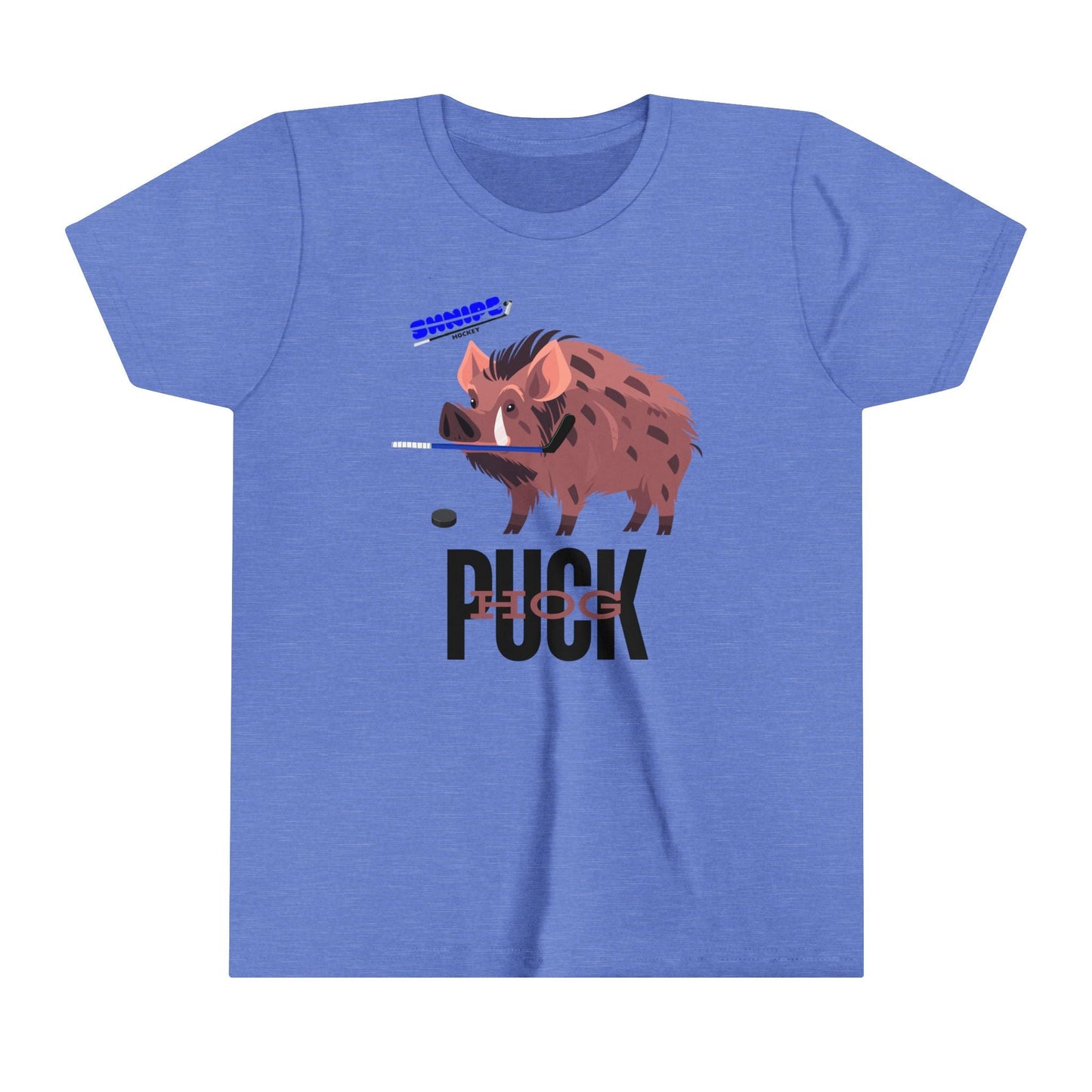 Puck Hog - YOUTH Short Sleeve Tee - Shnipe Hockey
