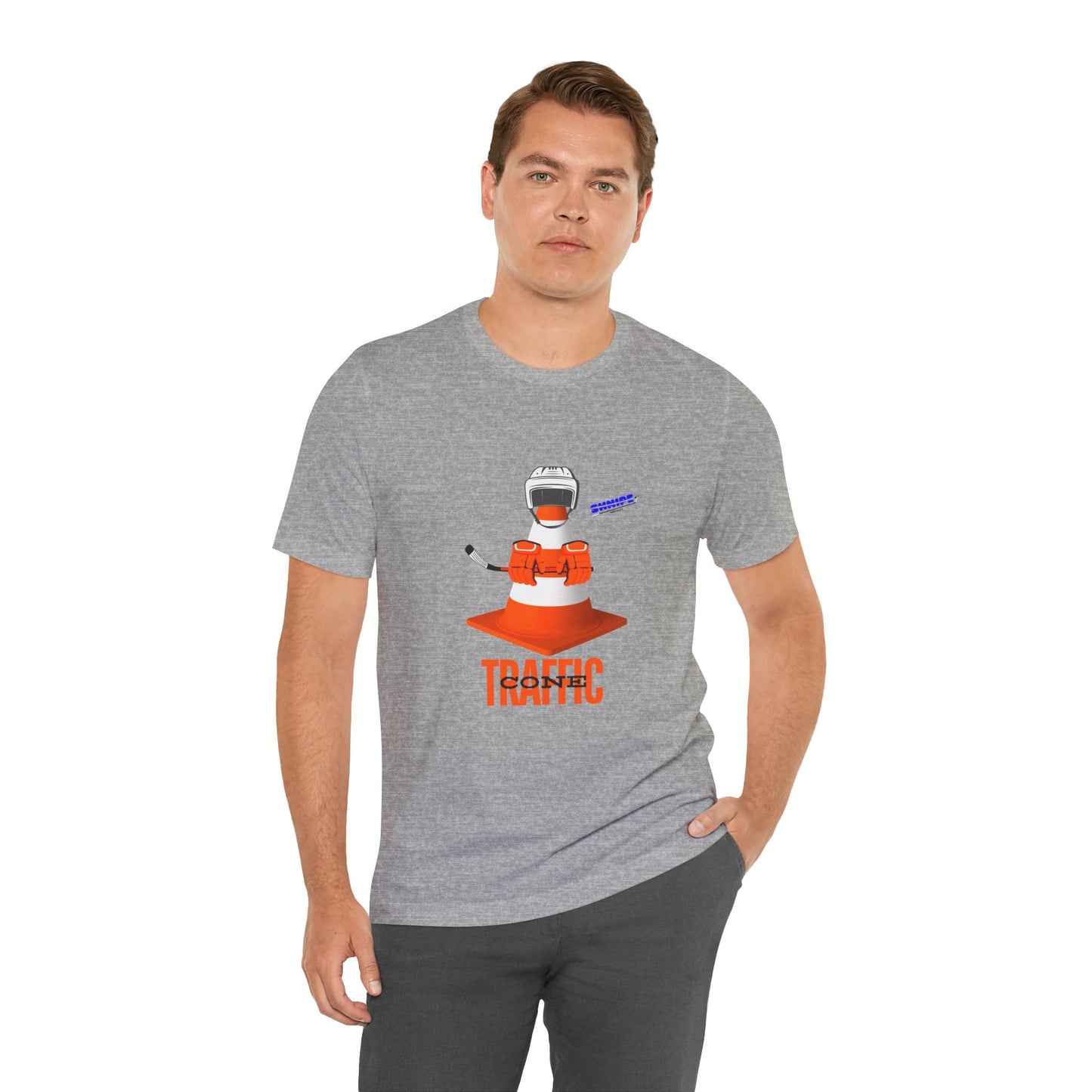 Traffic Cone ADULT Short Sleeve Tee - Shnipe Hockey