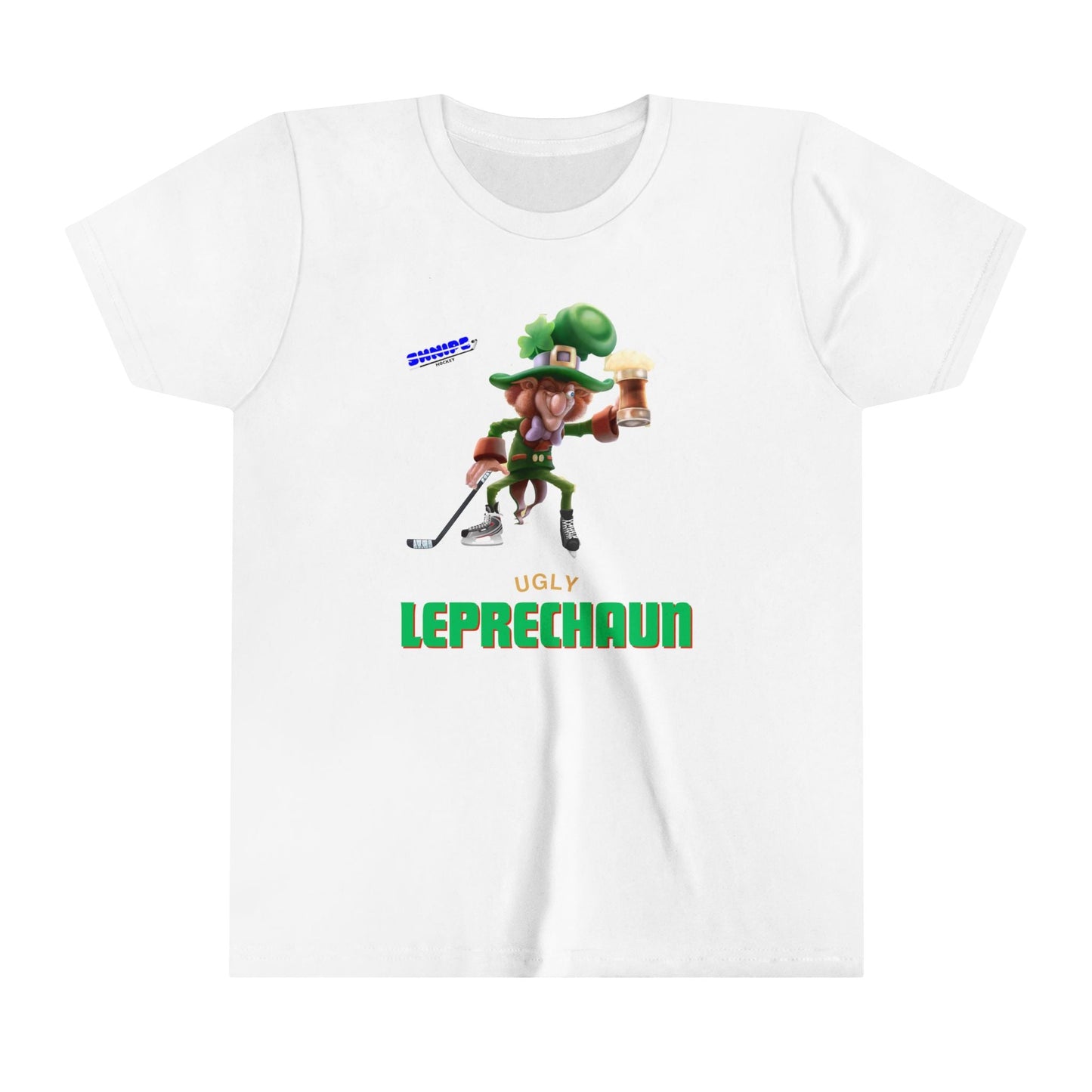 Ugly Leprechaun Youth Short Sleeve Tee - Shnipe Hockey