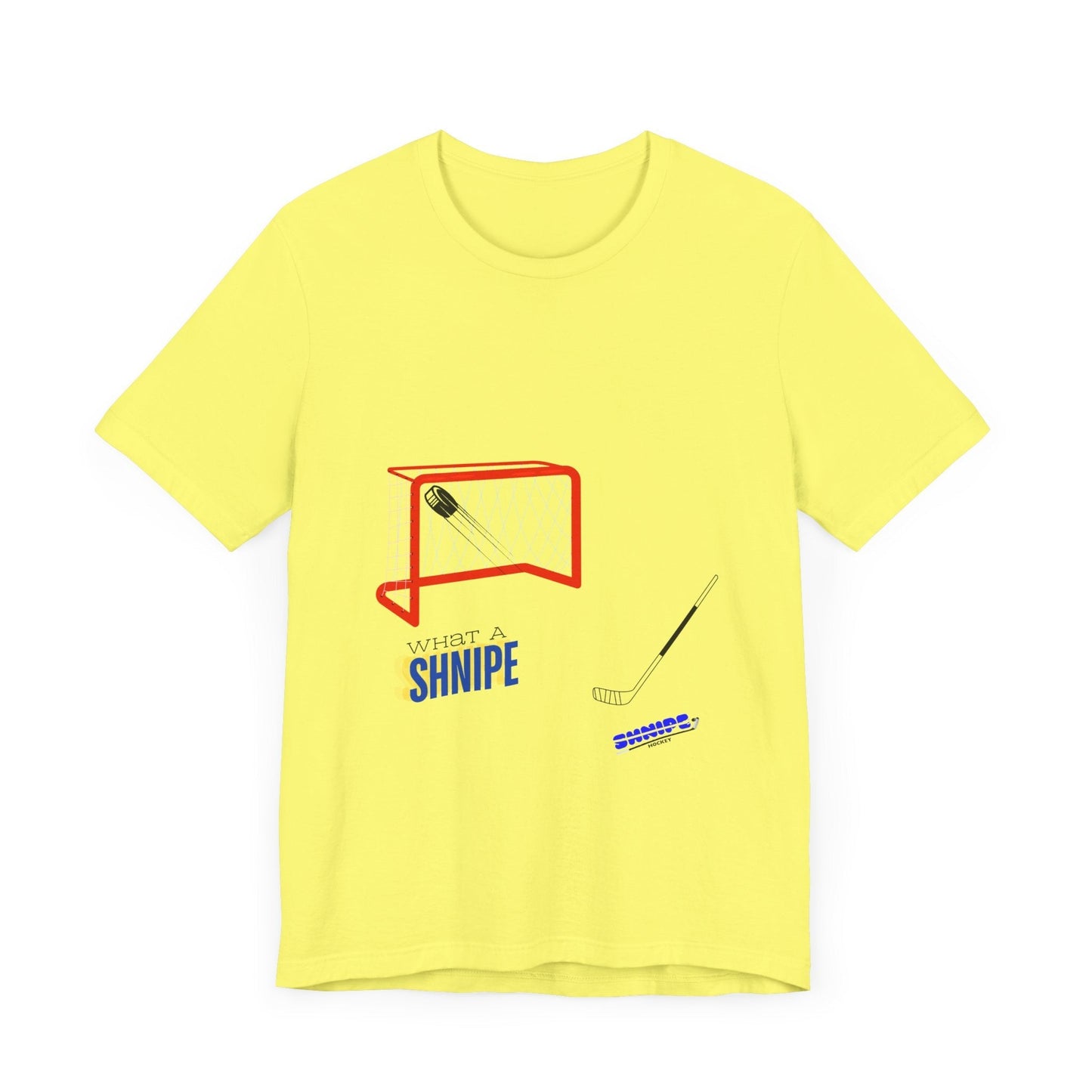 WHAT A SHNIPE! ADULT Short Sleeve Tee - Shnipe Hockey