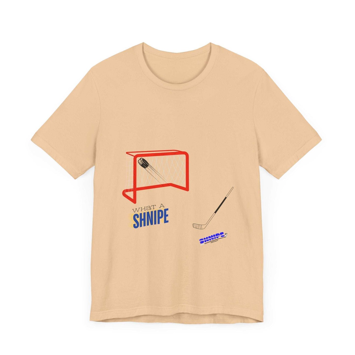 WHAT A SHNIPE! ADULT Short Sleeve Tee - Shnipe Hockey