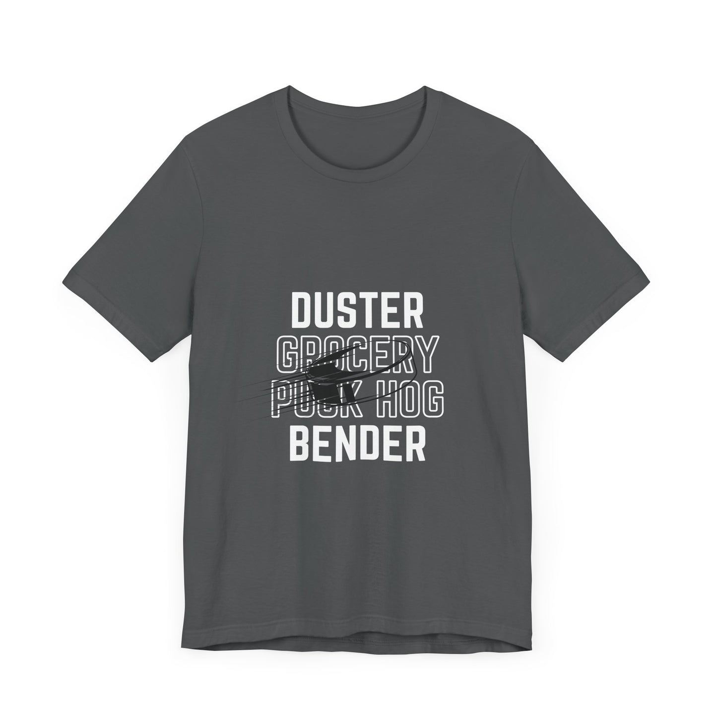 Duster Grocery ADULT Short Sleeve Tee - Shnipe Hockey