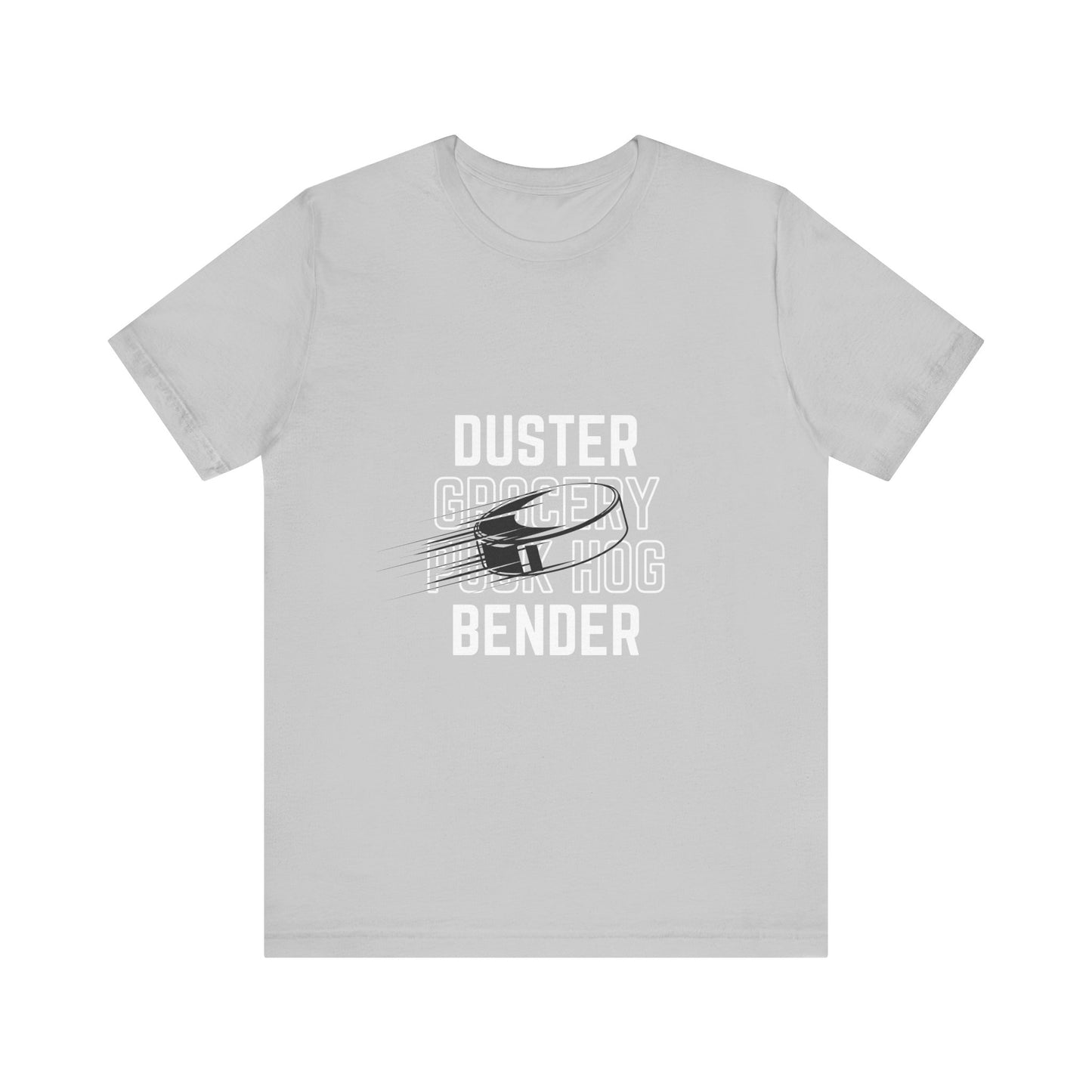 Duster Grocery ADULT Short Sleeve Tee - Shnipe Hockey