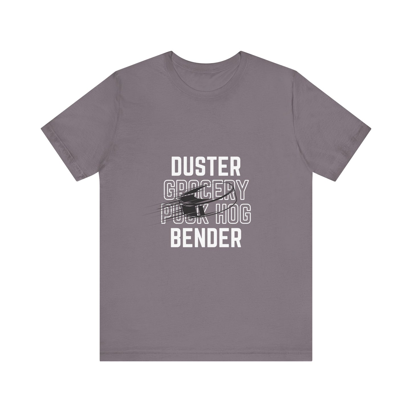 Duster Grocery ADULT Short Sleeve Tee - Shnipe Hockey