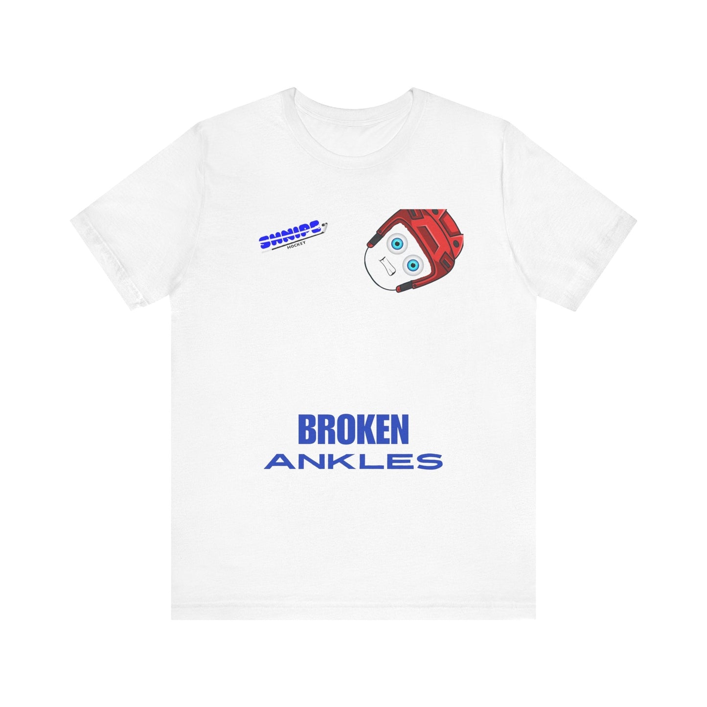 Broken Ankles ADULT Short Sleeve Tee - Shnipe Hockey