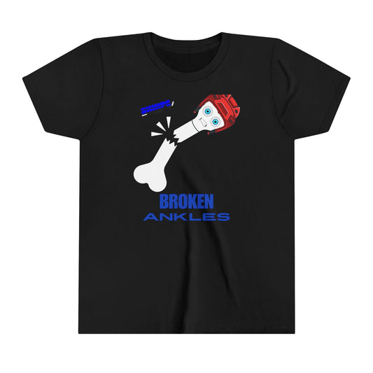 Broken Ankles YOUTH Short Sleeve Tee - Shnipe Hockey