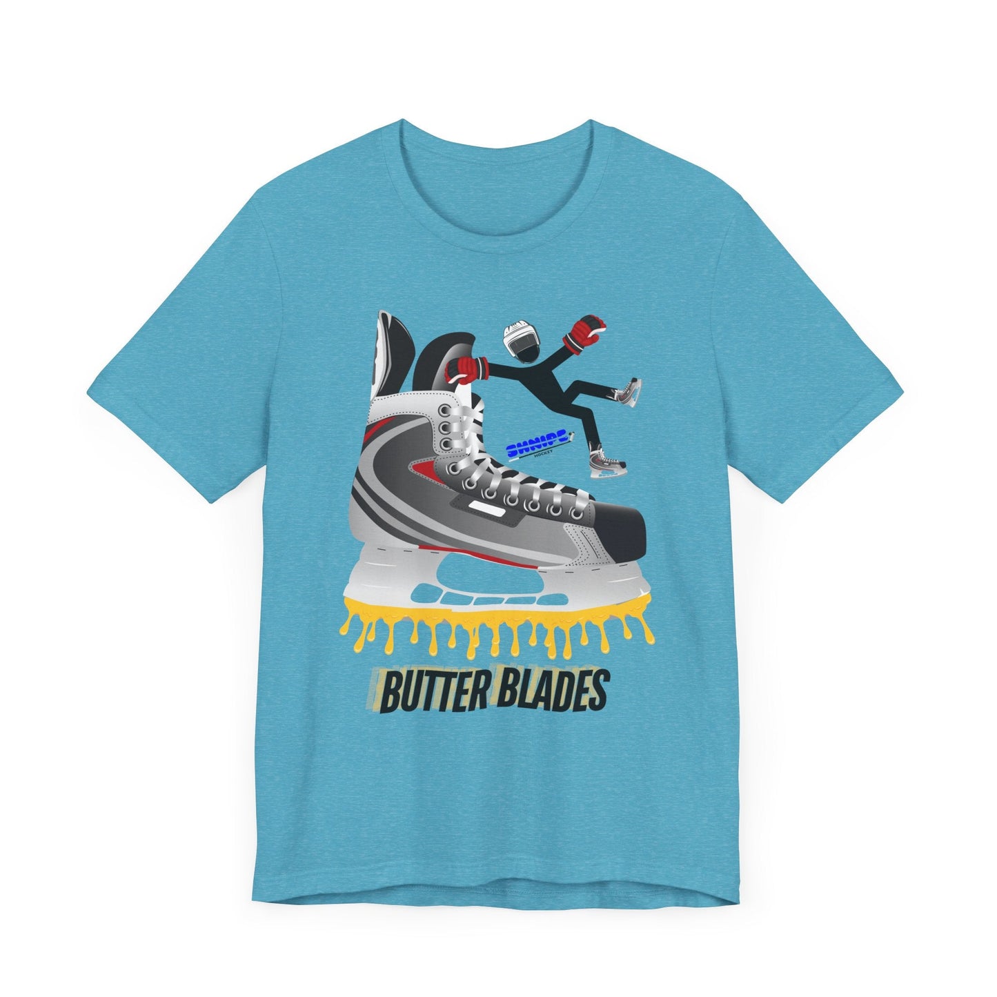 Butter Blades ADULT Short Sleeve Tee - Shnipe Hockey