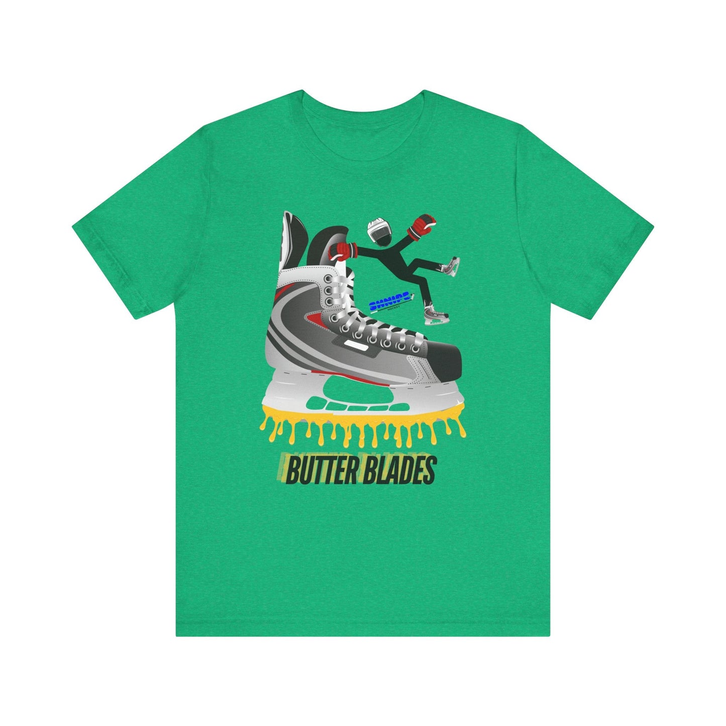 Butter Blades ADULT Short Sleeve Tee - Shnipe Hockey