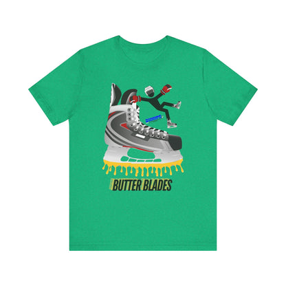 Butter Blades ADULT Short Sleeve Tee - Shnipe Hockey