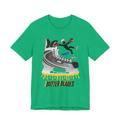 Butter Blades ADULT Short Sleeve Tee - Shnipe Hockey