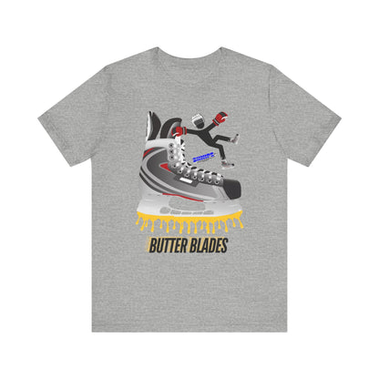 Butter Blades ADULT Short Sleeve Tee - Shnipe Hockey