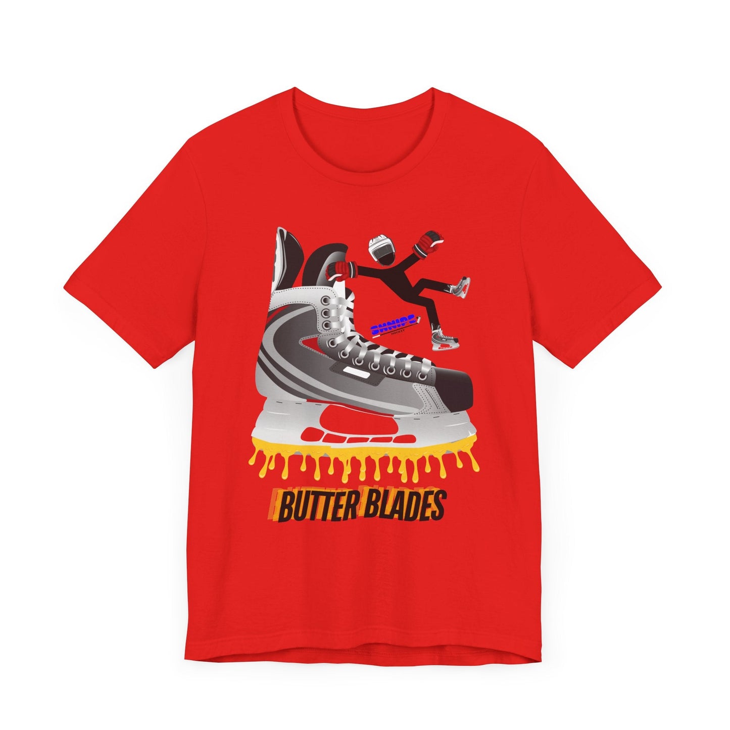 Butter Blades ADULT Short Sleeve Tee - Shnipe Hockey