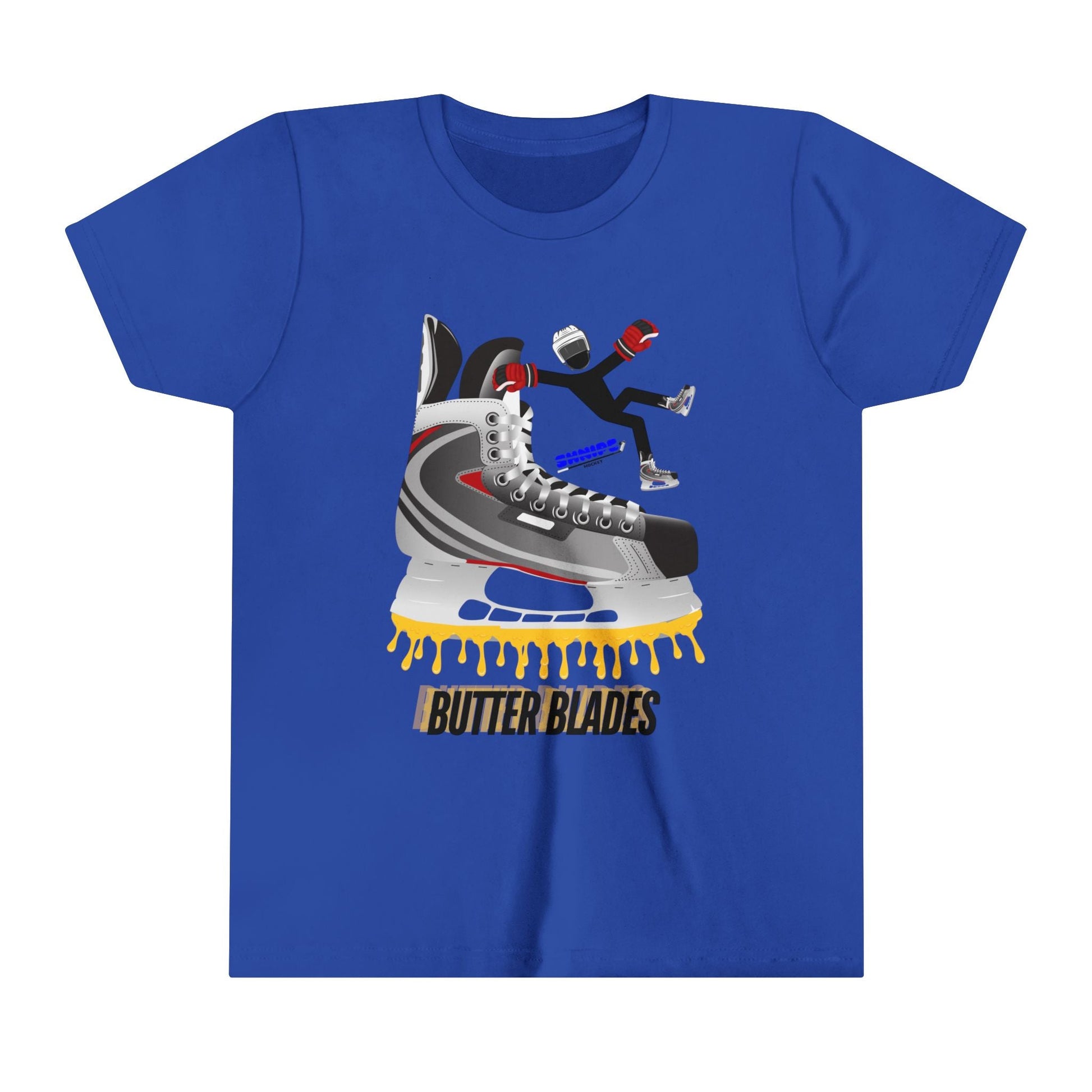 Butter Blades YOUTH Short Sleeve Tee - Shnipe Hockey