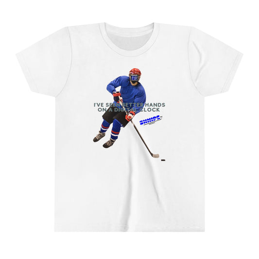 Clock YOUTH Short Sleeve Tee - Shnipe Hockey