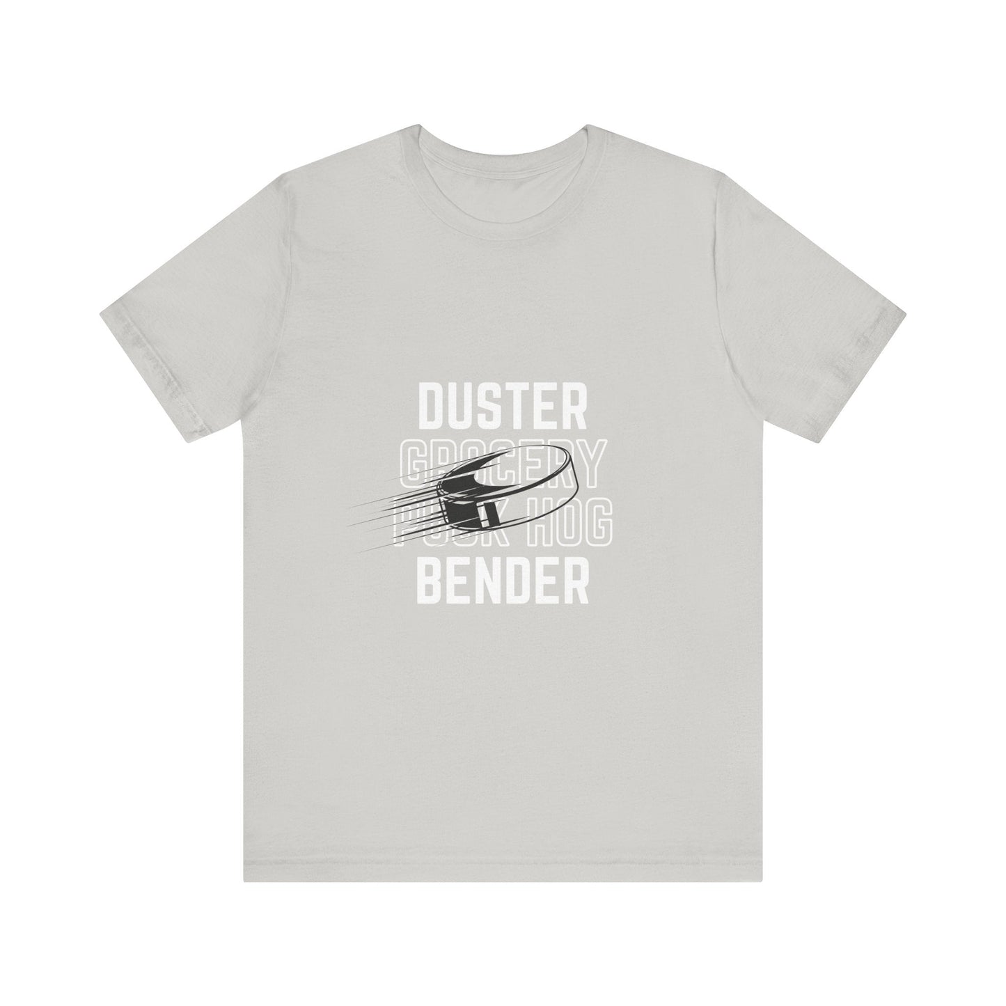 Duster Grocery ADULT Short Sleeve Tee - Shnipe Hockey