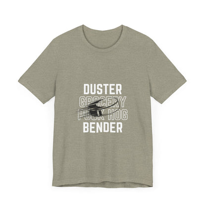 Duster Grocery ADULT Short Sleeve Tee - Shnipe Hockey