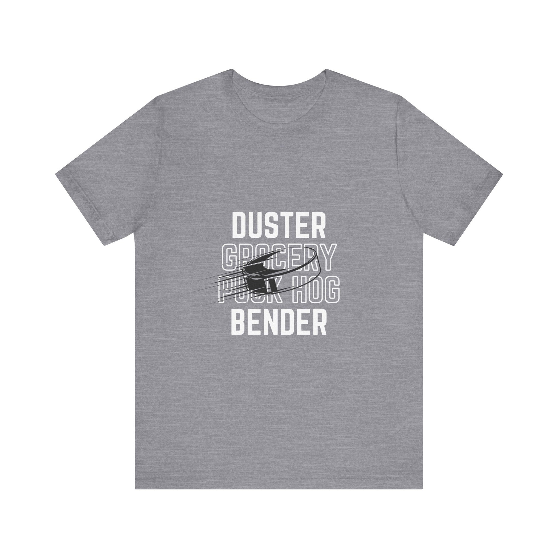 Duster Grocery ADULT Short Sleeve Tee - Shnipe Hockey