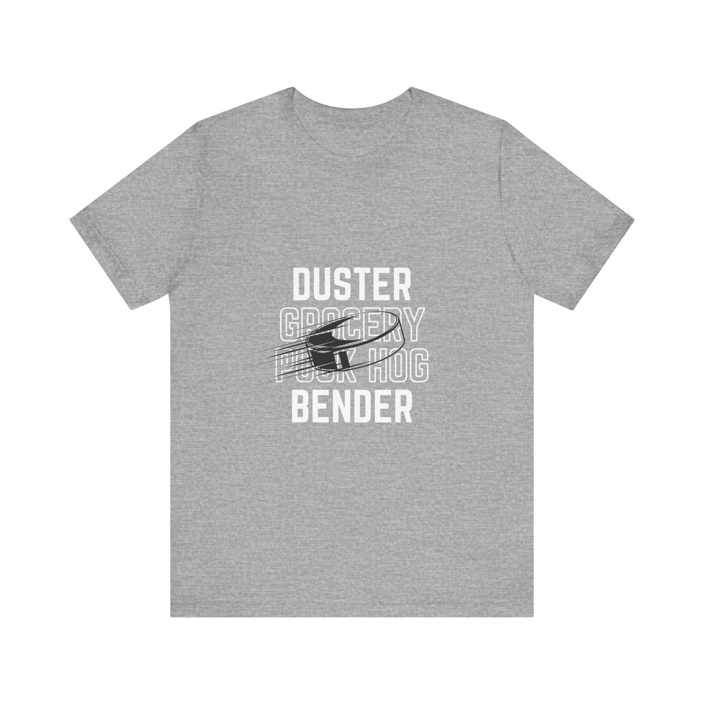 Duster Grocery ADULT Short Sleeve Tee - Shnipe Hockey