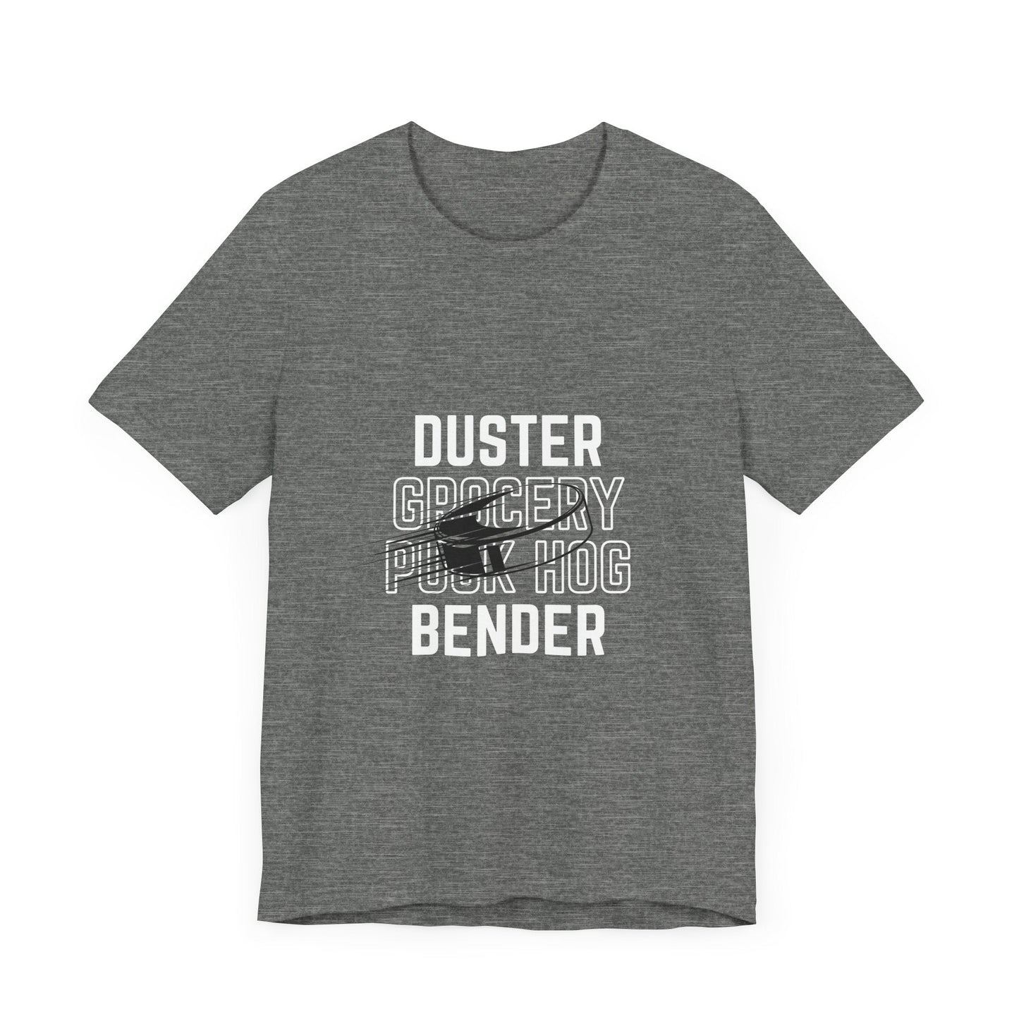 Duster Grocery ADULT Short Sleeve Tee - Shnipe Hockey