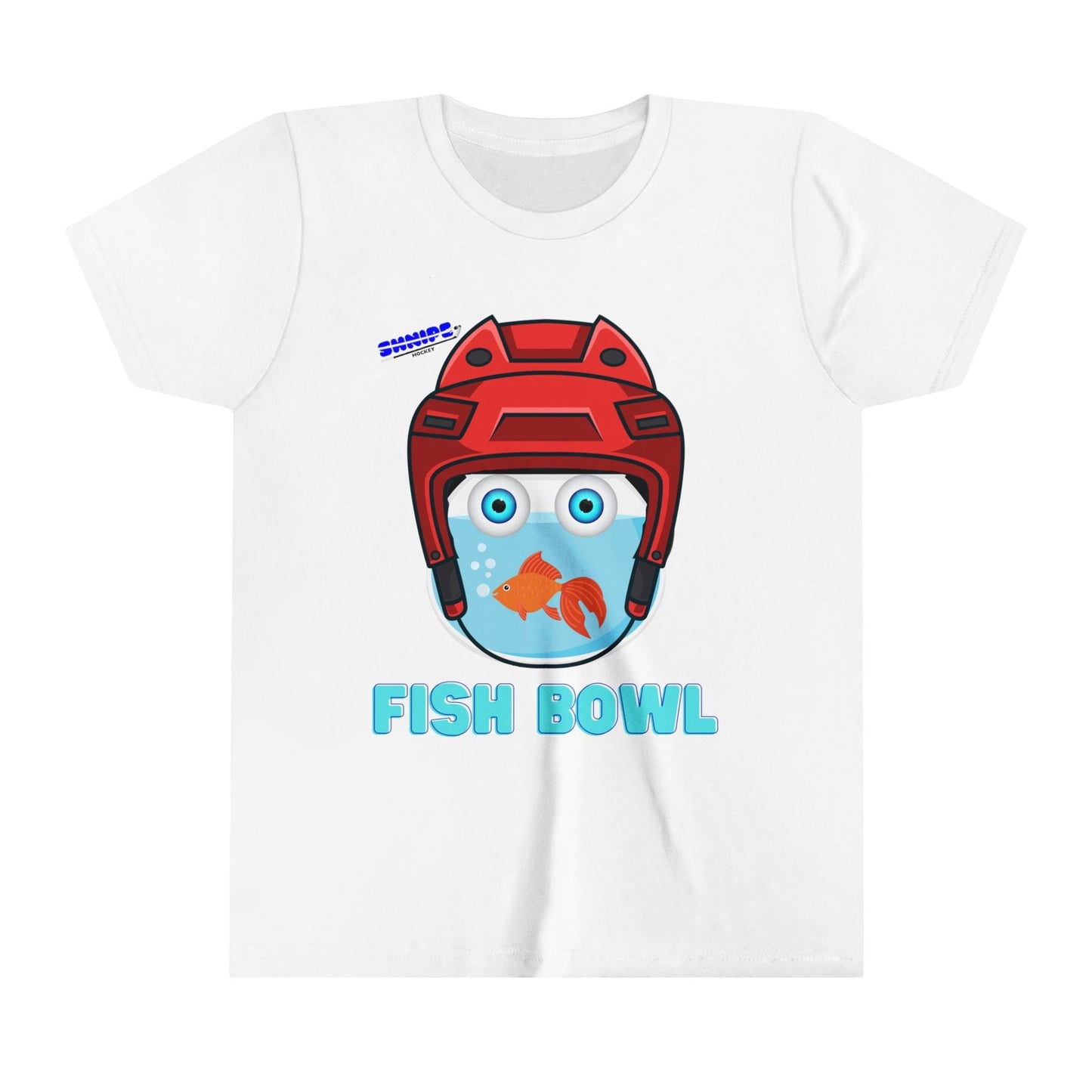 Fish Bowl. Youth Short Sleeve Tee - Shnipe Hockey