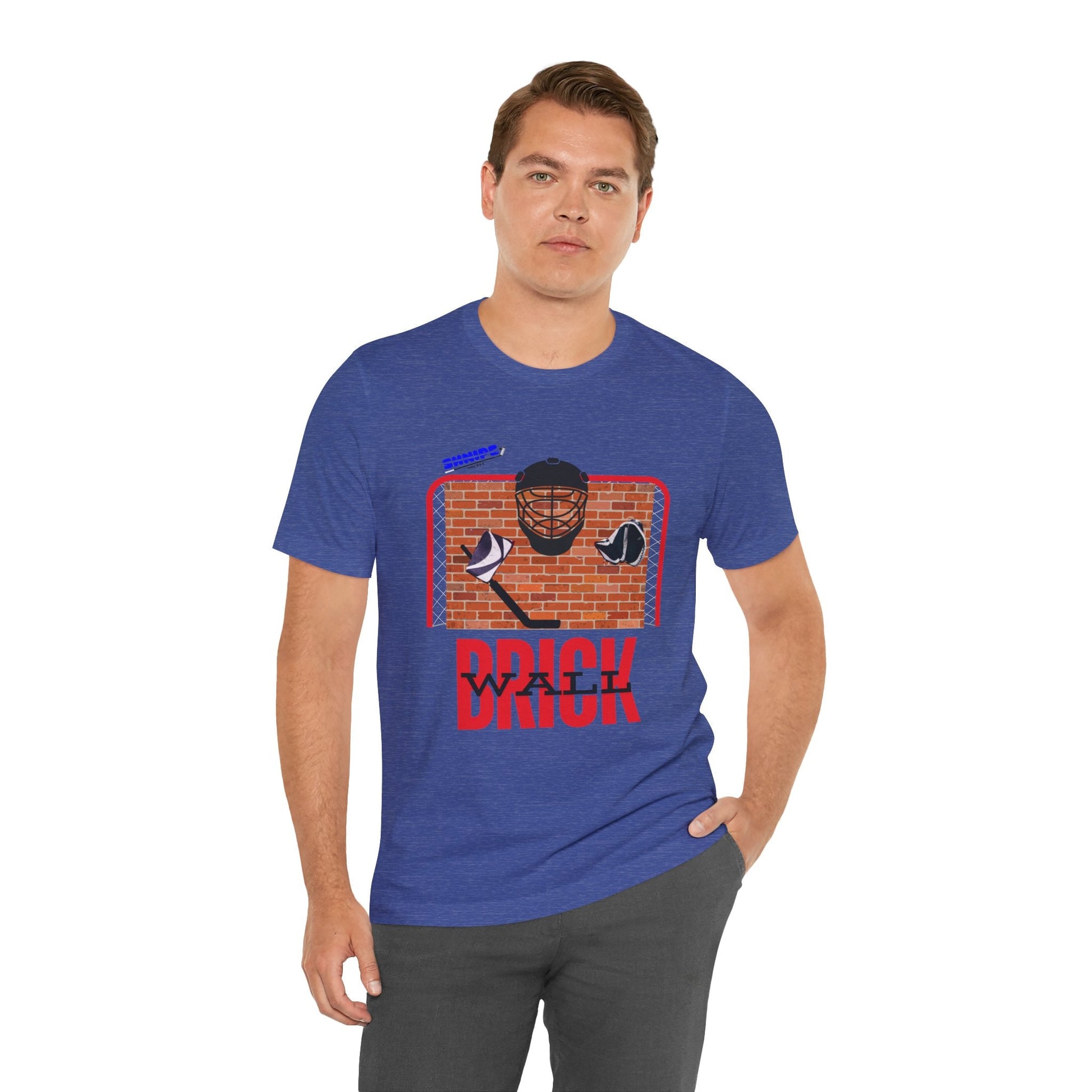Goalie - ADULT Short Sleeve Tee - Shnipe Hockey