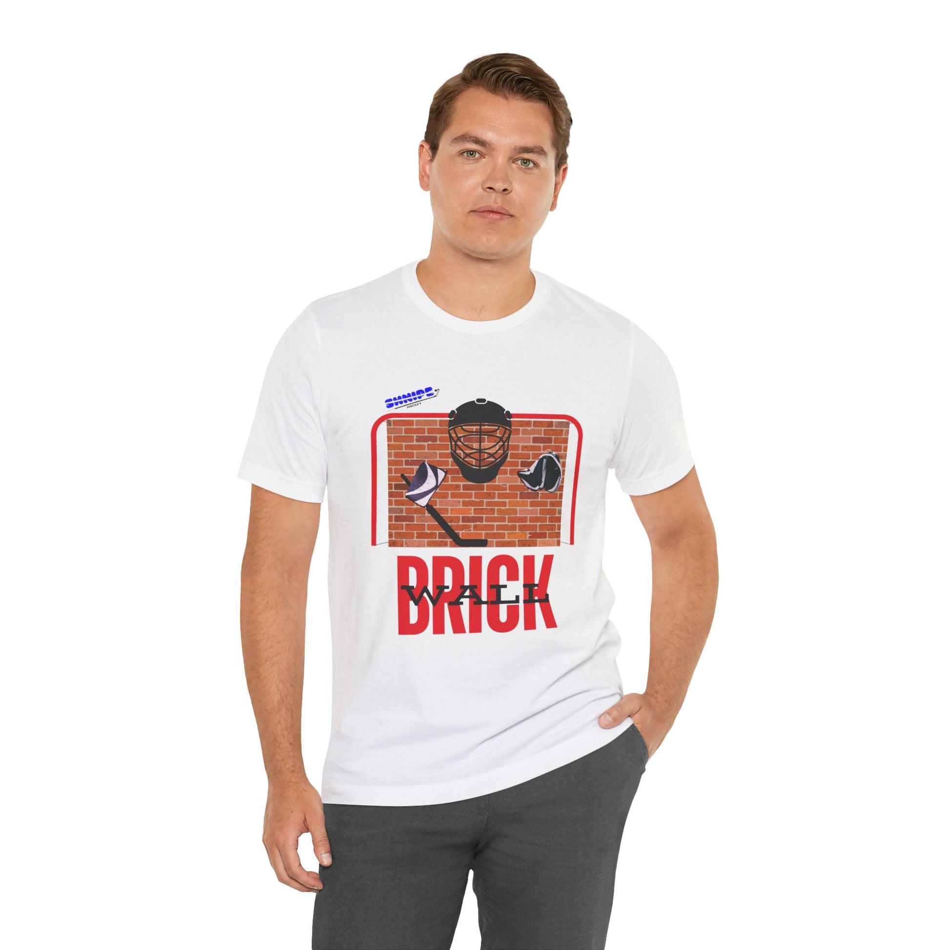 Goalie - ADULT Short Sleeve Tee - Shnipe Hockey