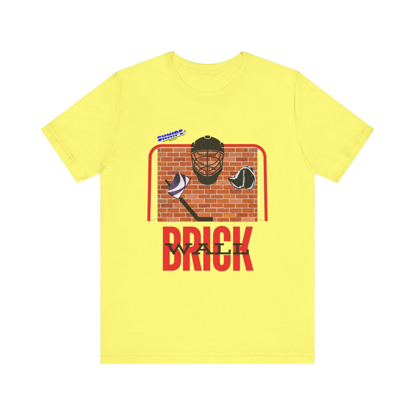 Goalie - ADULT Short Sleeve Tee - Shnipe Hockey