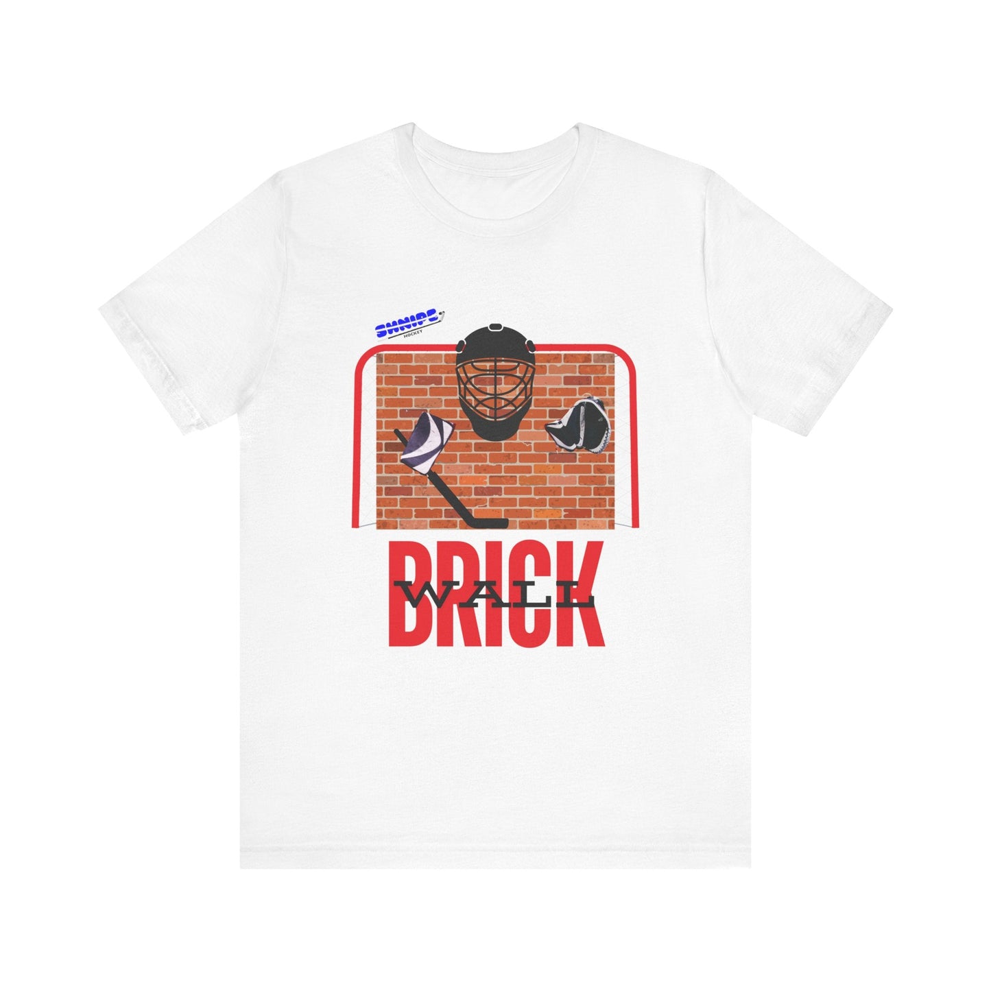 Goalie - ADULT Short Sleeve Tee - Shnipe Hockey