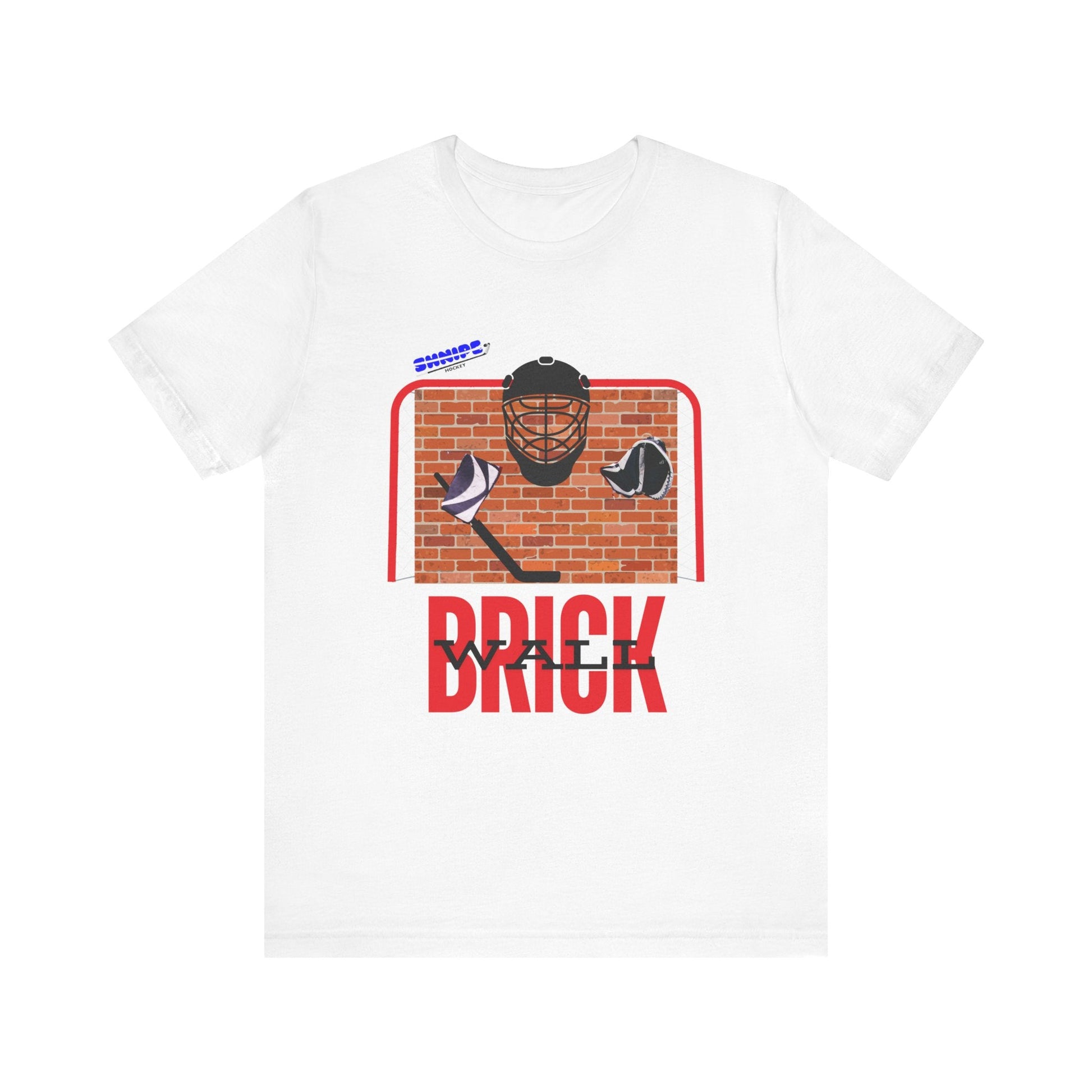 Goalie - ADULT Short Sleeve Tee - Shnipe Hockey