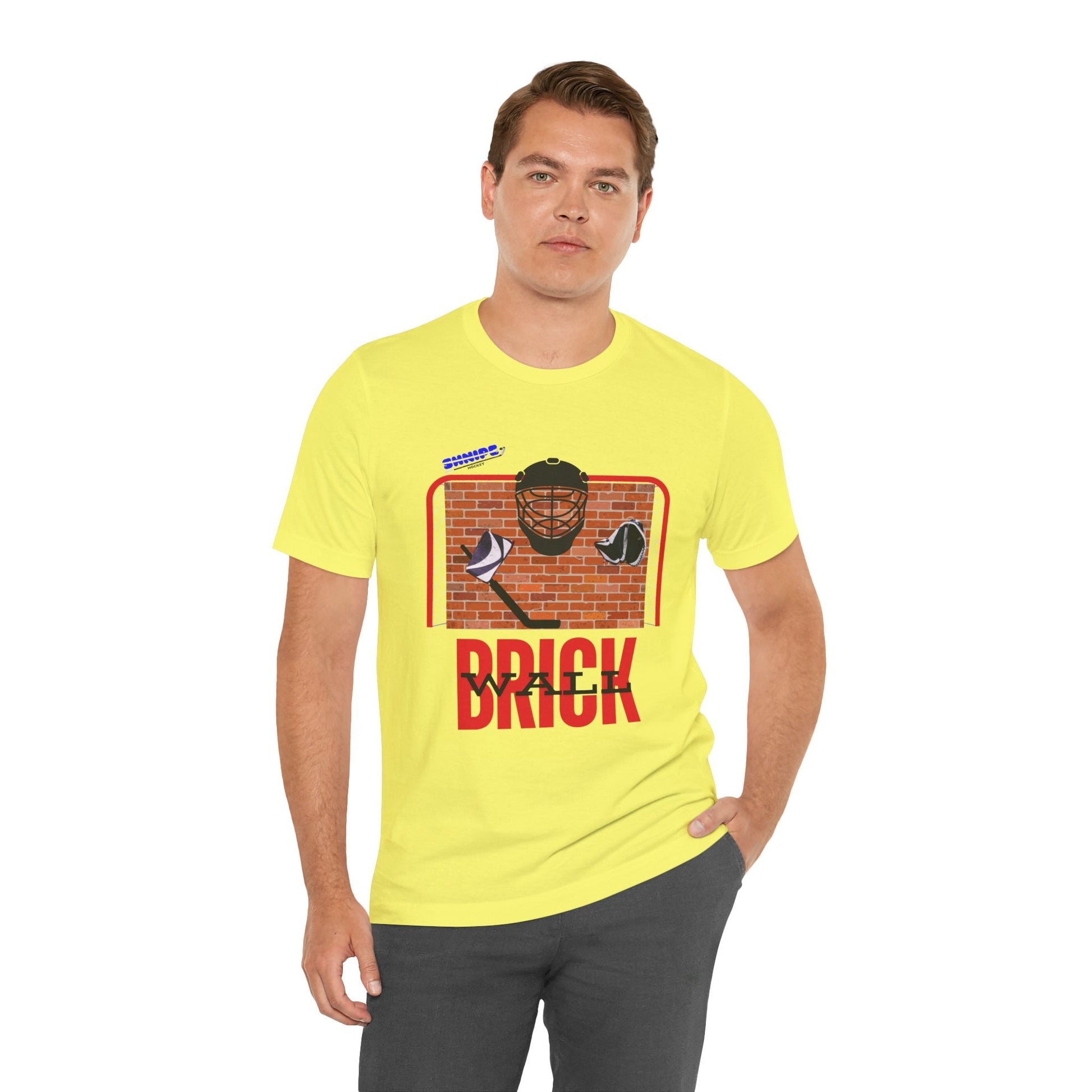 Goalie - ADULT Short Sleeve Tee - Shnipe Hockey