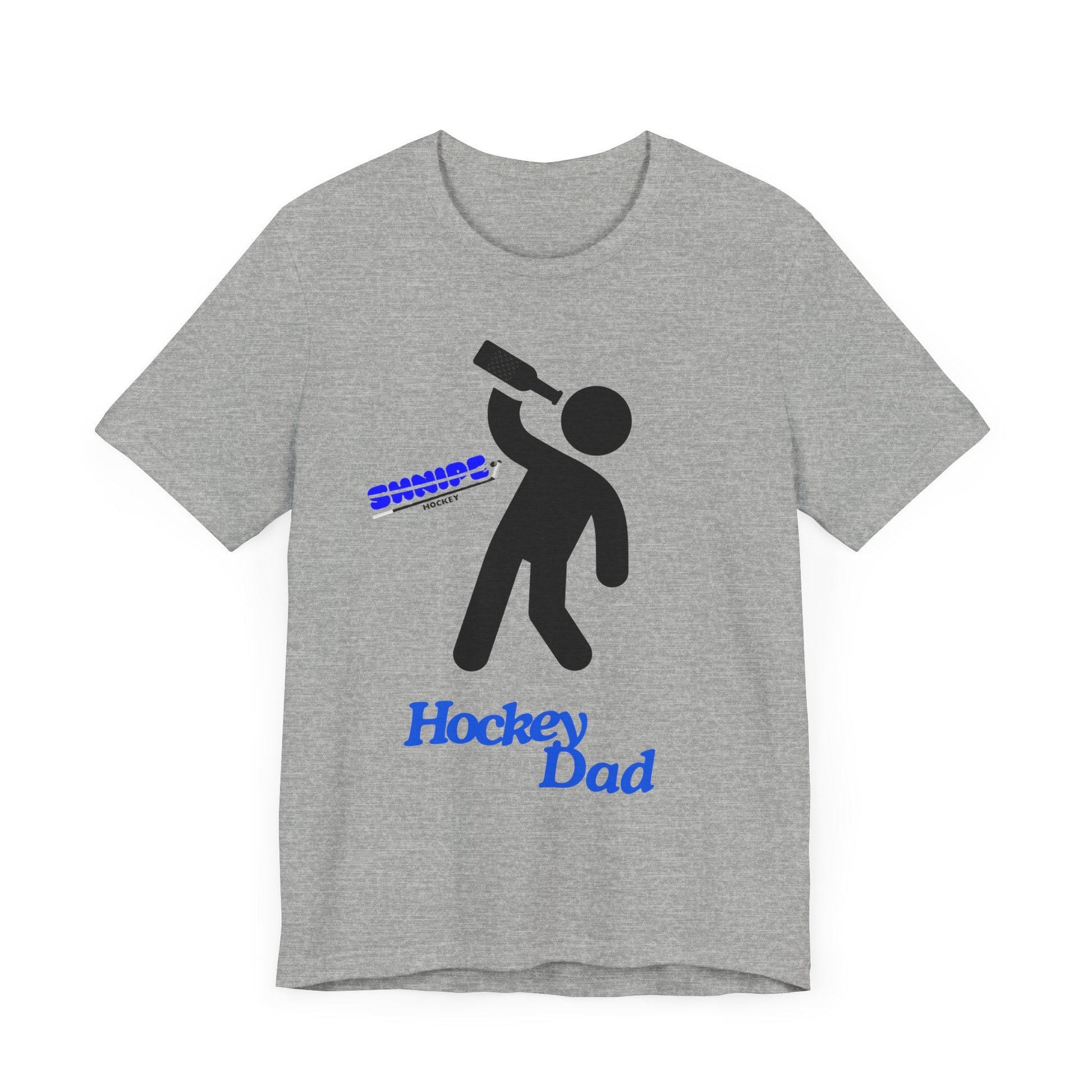 Hockey Dad - ADULT Jersey Short Sleeve Tee - Shnipe Hockey