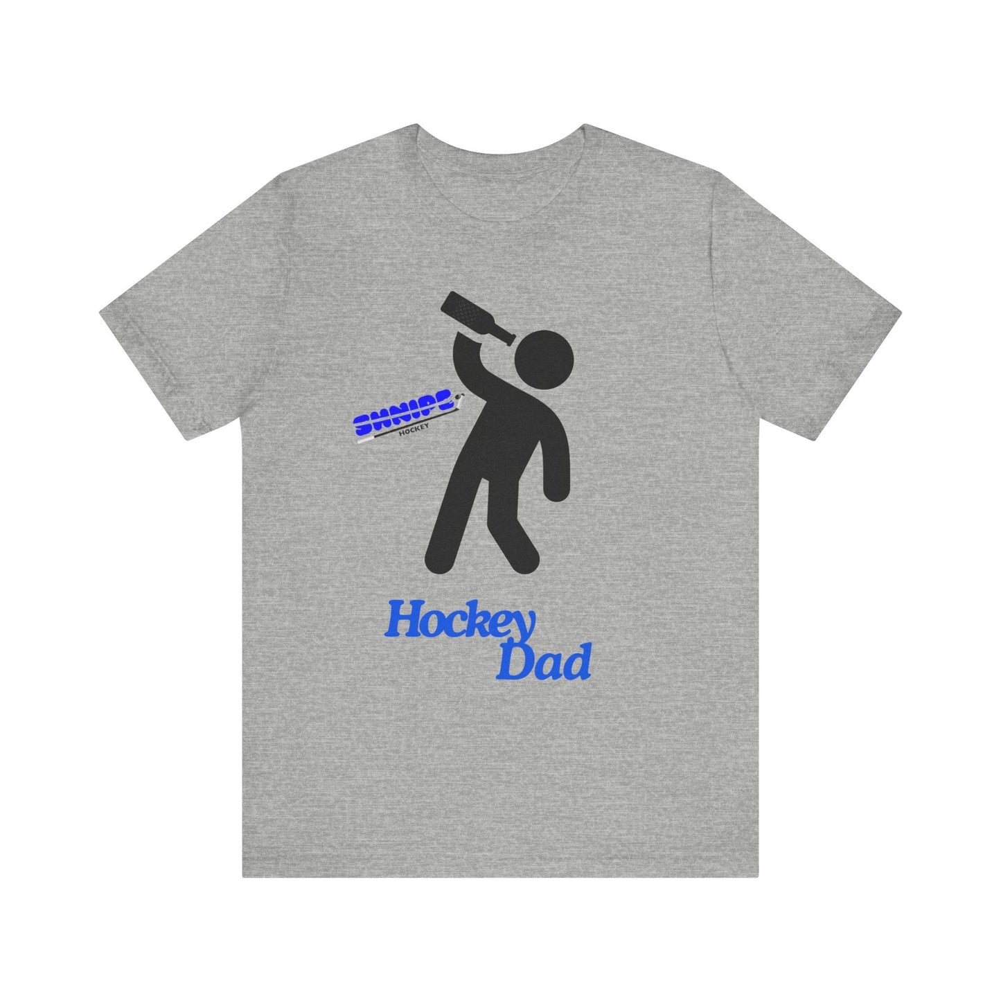 Hockey Dad - ADULT Jersey Short Sleeve Tee - Shnipe Hockey