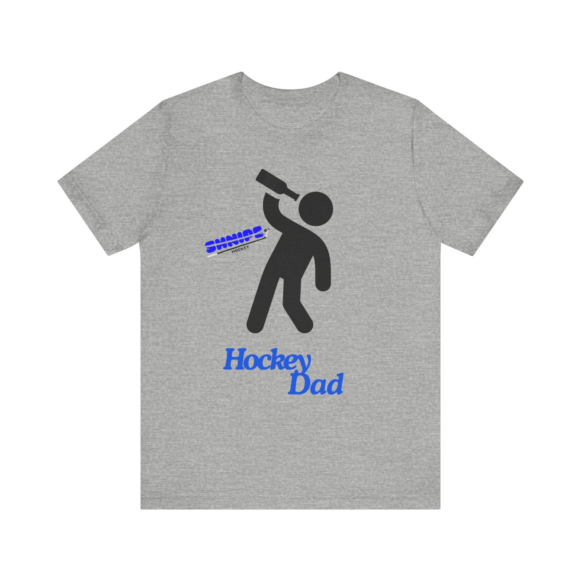 Hockey Dad - ADULT Jersey Short Sleeve Tee - Shnipe Hockey