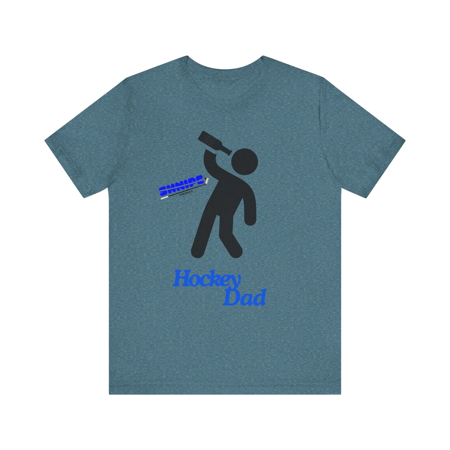 Hockey Dad - ADULT Jersey Short Sleeve Tee - Shnipe Hockey