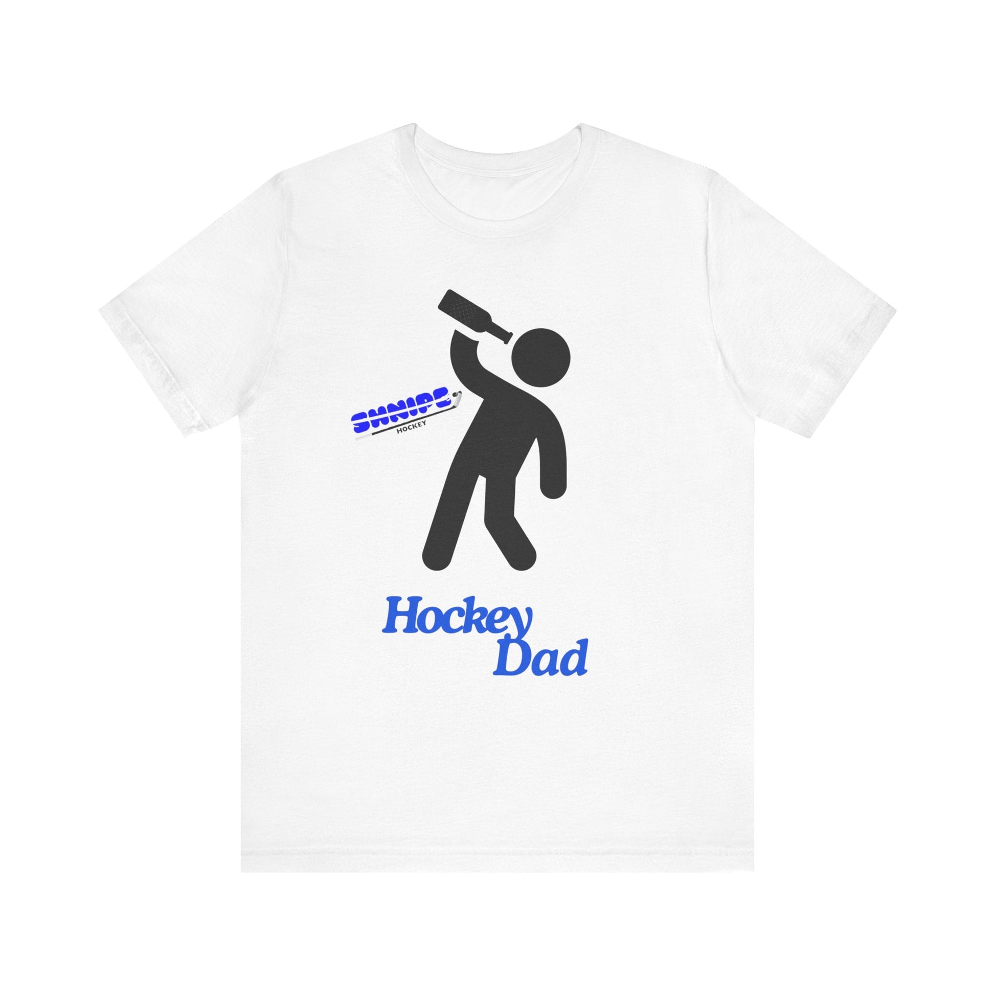 Hockey Dad - ADULT Jersey Short Sleeve Tee - Shnipe Hockey