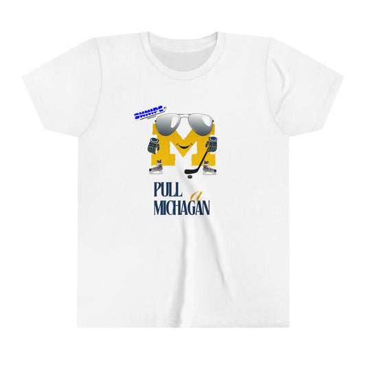 Michigan - YOUTH Short Sleeve Tee - Shnipe Hockey