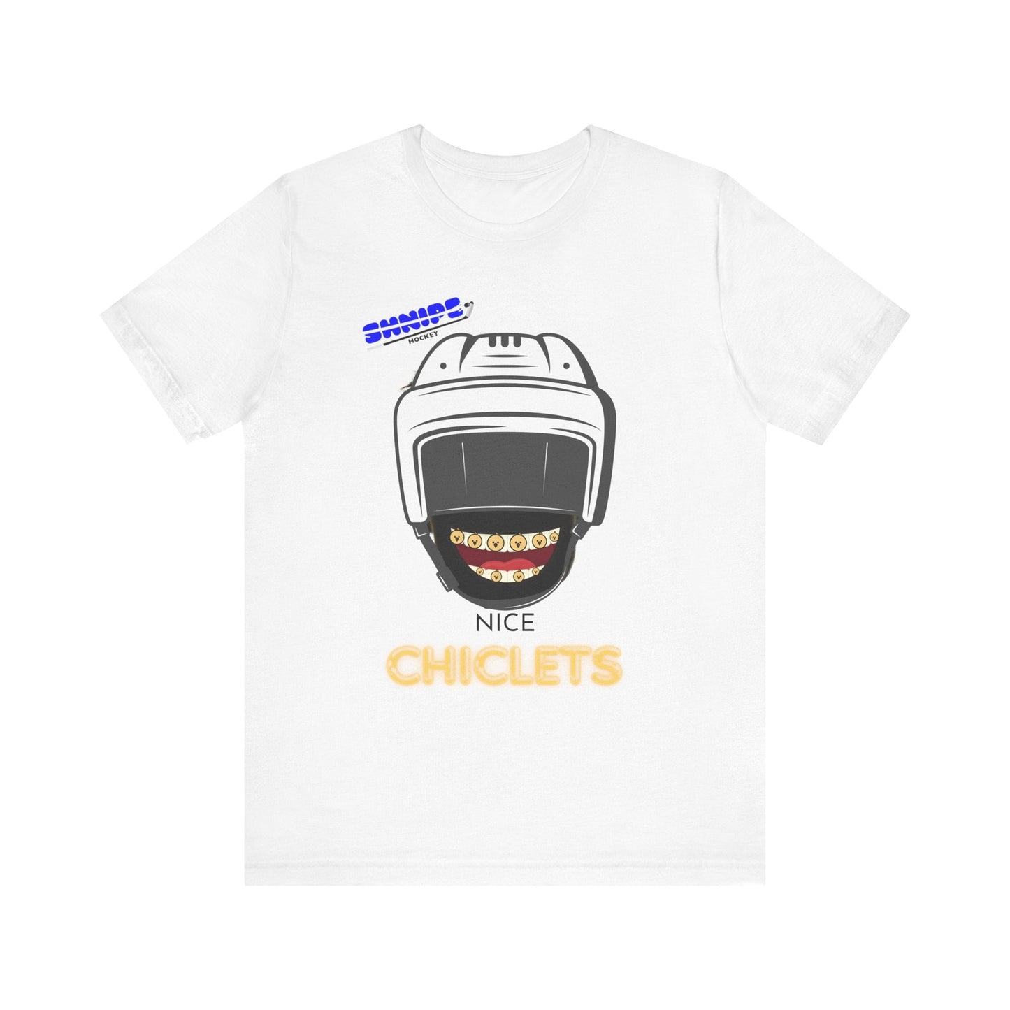 Nice chiclets adult Jersey Short Sleeve Tee - Shnipe Hockey