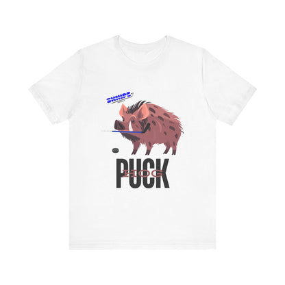 Puck - Hog ADULT Short Sleeve Tee - Shnipe Hockey