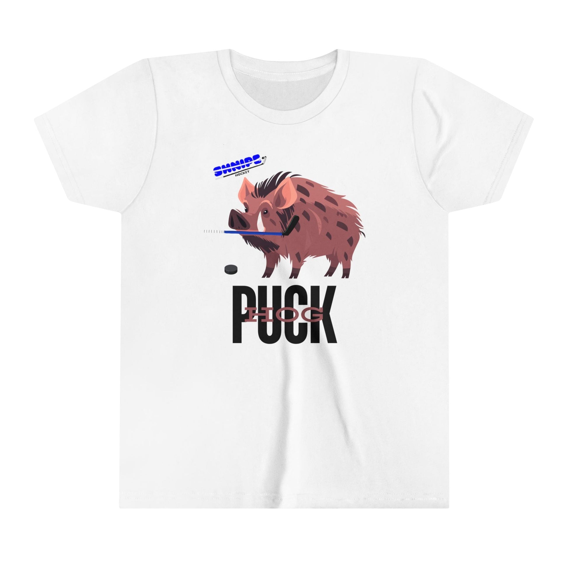 Puck Hog - YOUTH Short Sleeve Tee - Shnipe Hockey