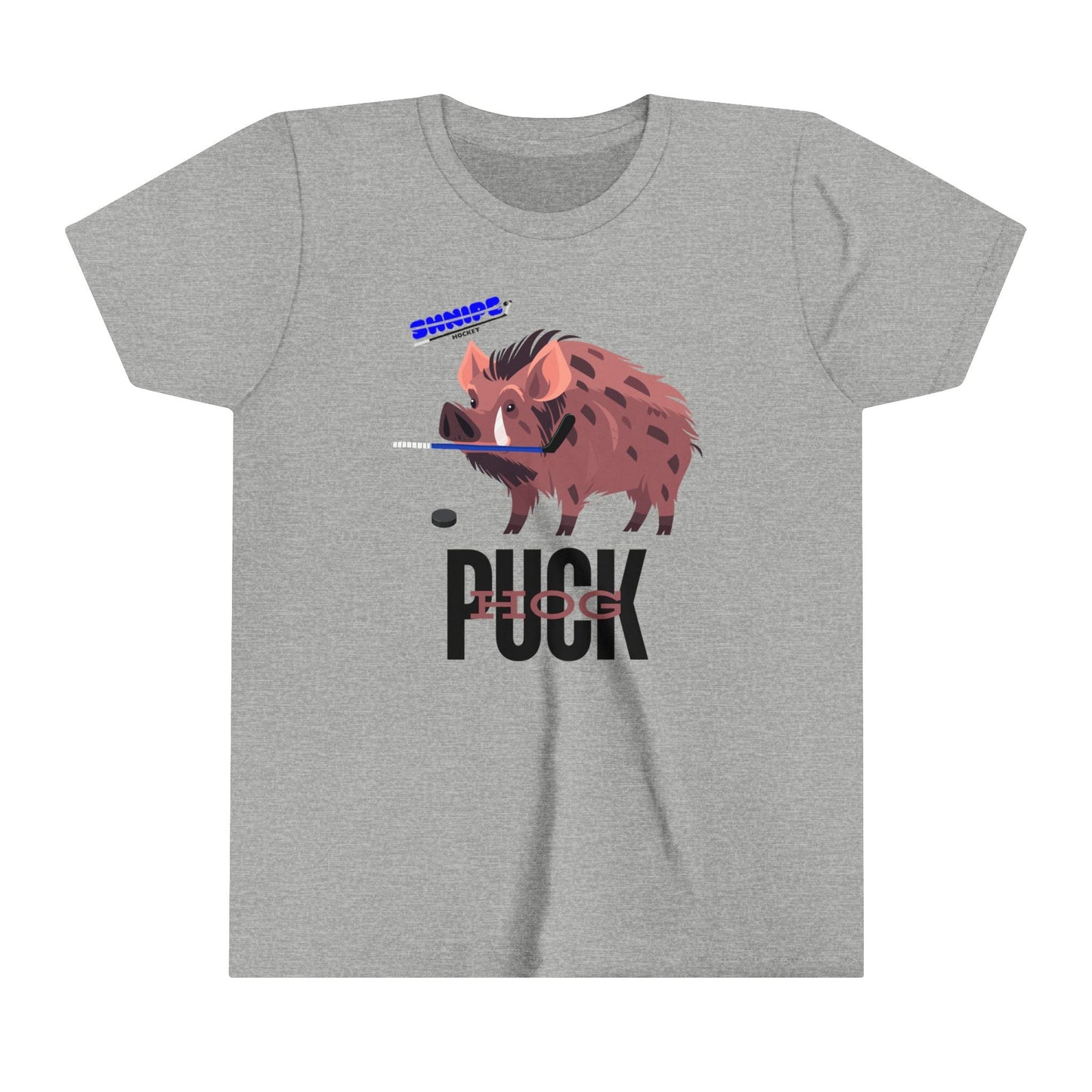 Puck Hog - YOUTH Short Sleeve Tee - Shnipe Hockey