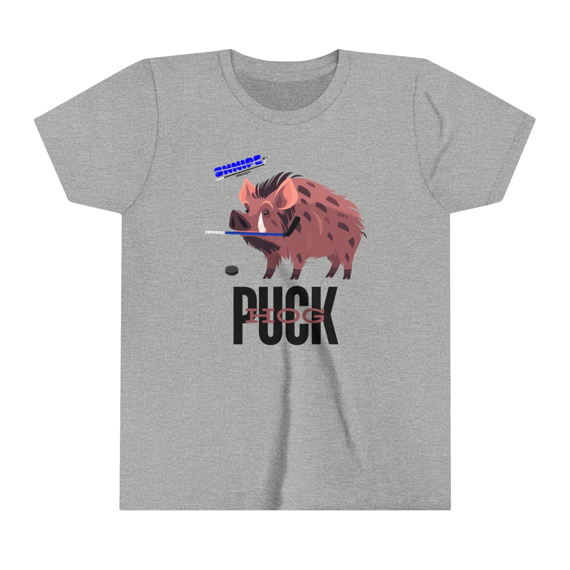 Puck Hog - YOUTH Short Sleeve Tee - Shnipe Hockey