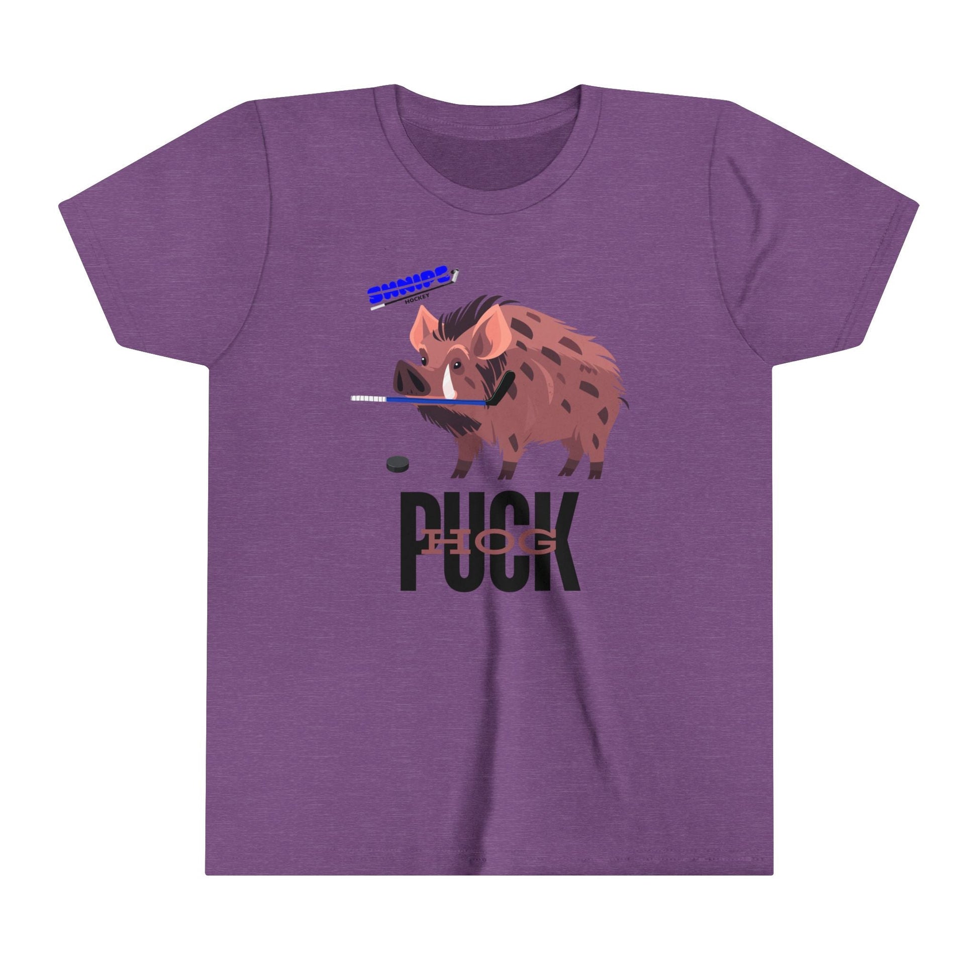 Puck Hog - YOUTH Short Sleeve Tee - Shnipe Hockey