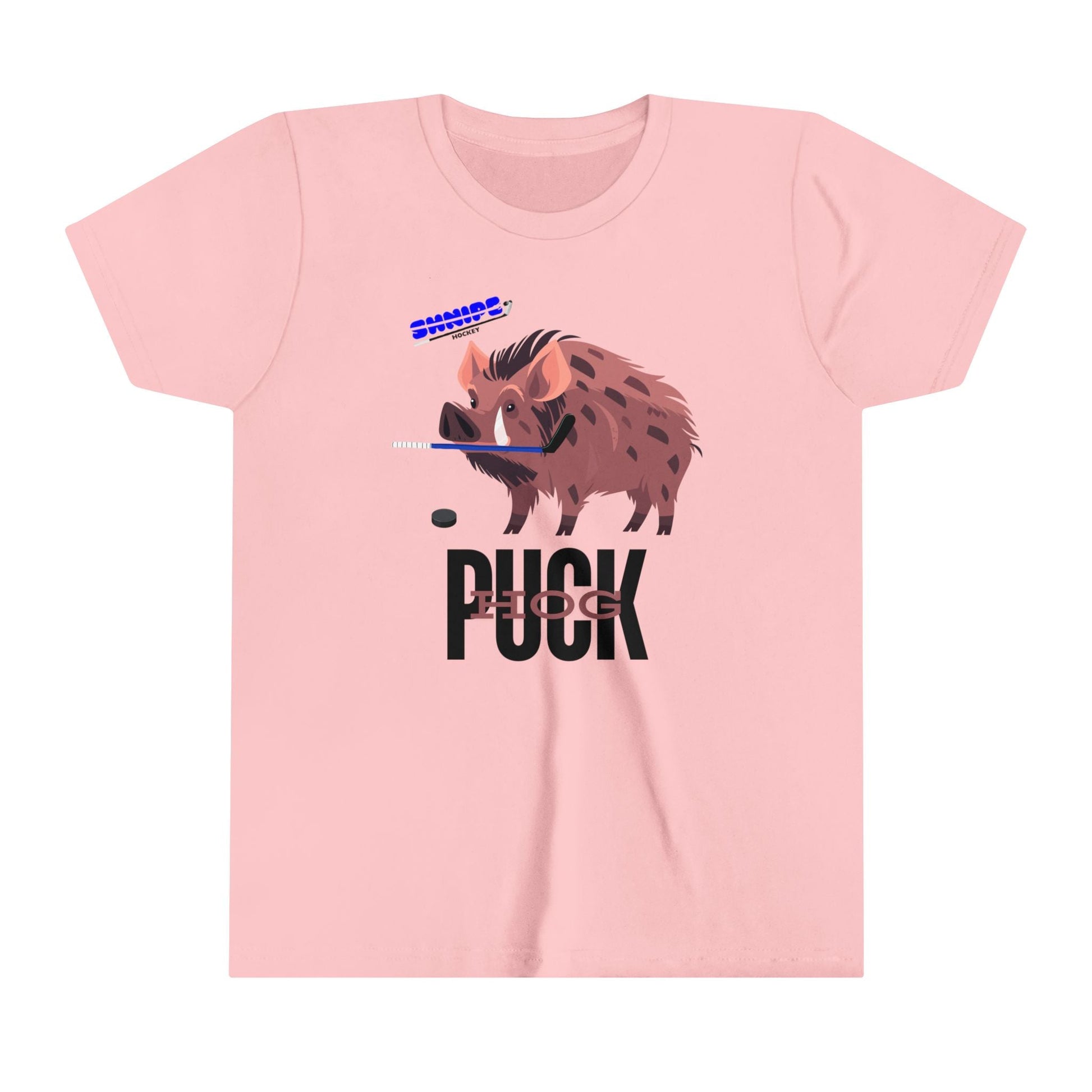 Puck Hog - YOUTH Short Sleeve Tee - Shnipe Hockey