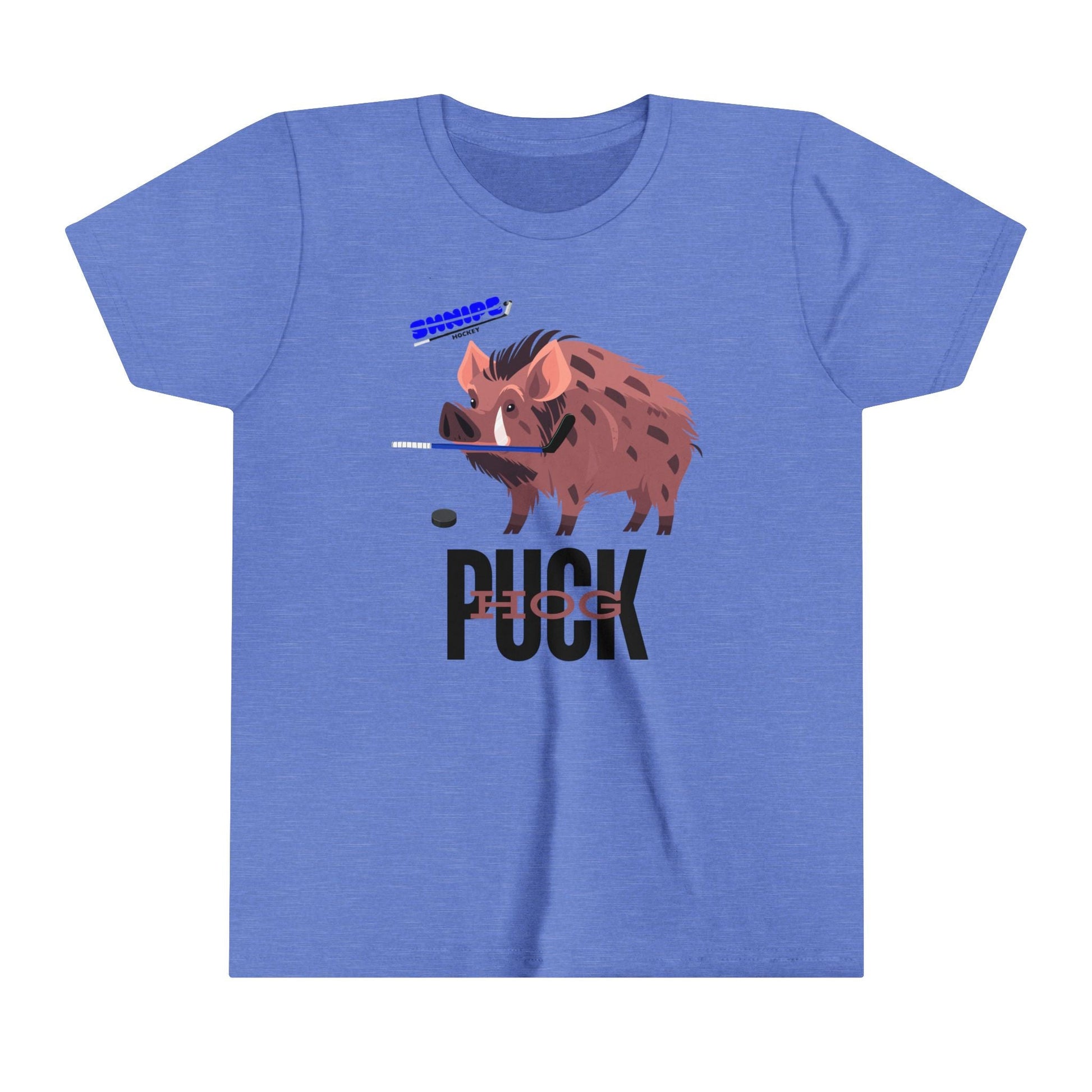 Puck Hog - YOUTH Short Sleeve Tee - Shnipe Hockey