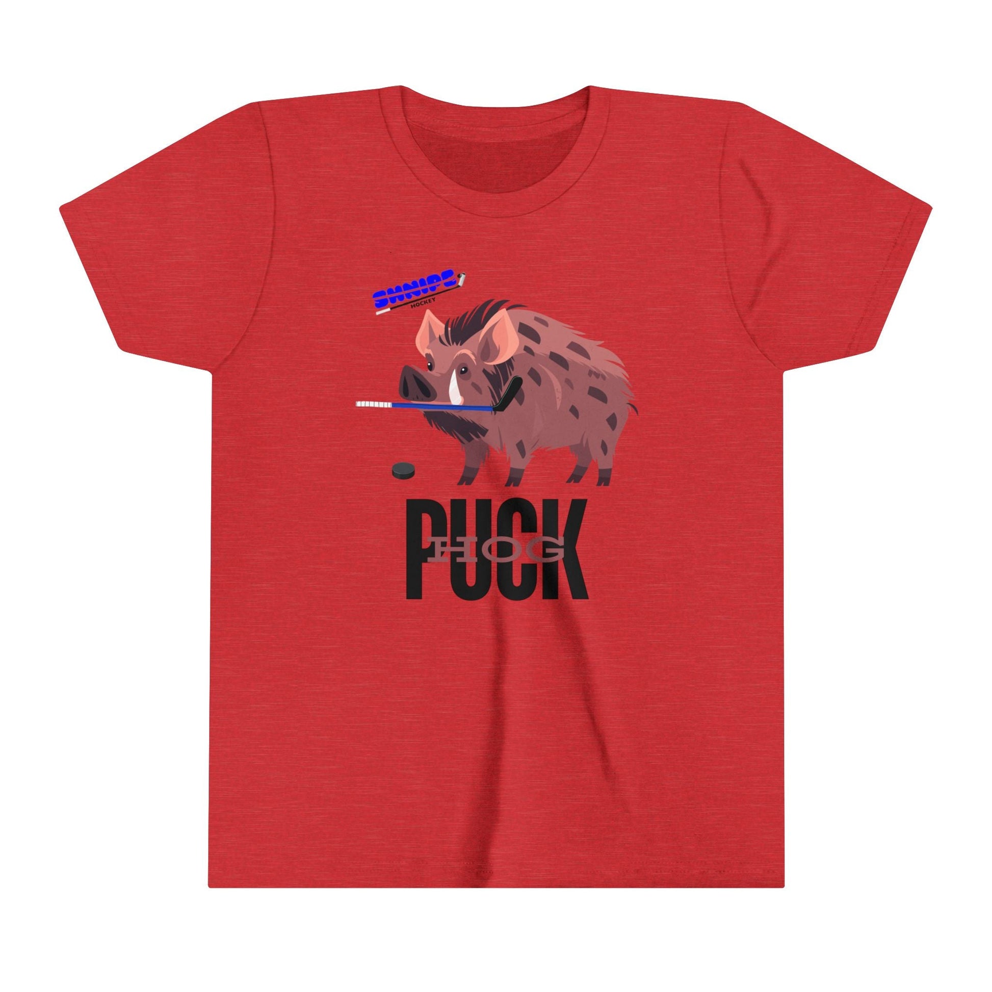 Puck Hog - YOUTH Short Sleeve Tee - Shnipe Hockey