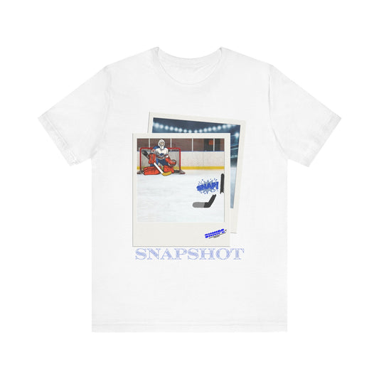 Snap shot ADULT Short Sleeve Tee - Shnipe Hockey