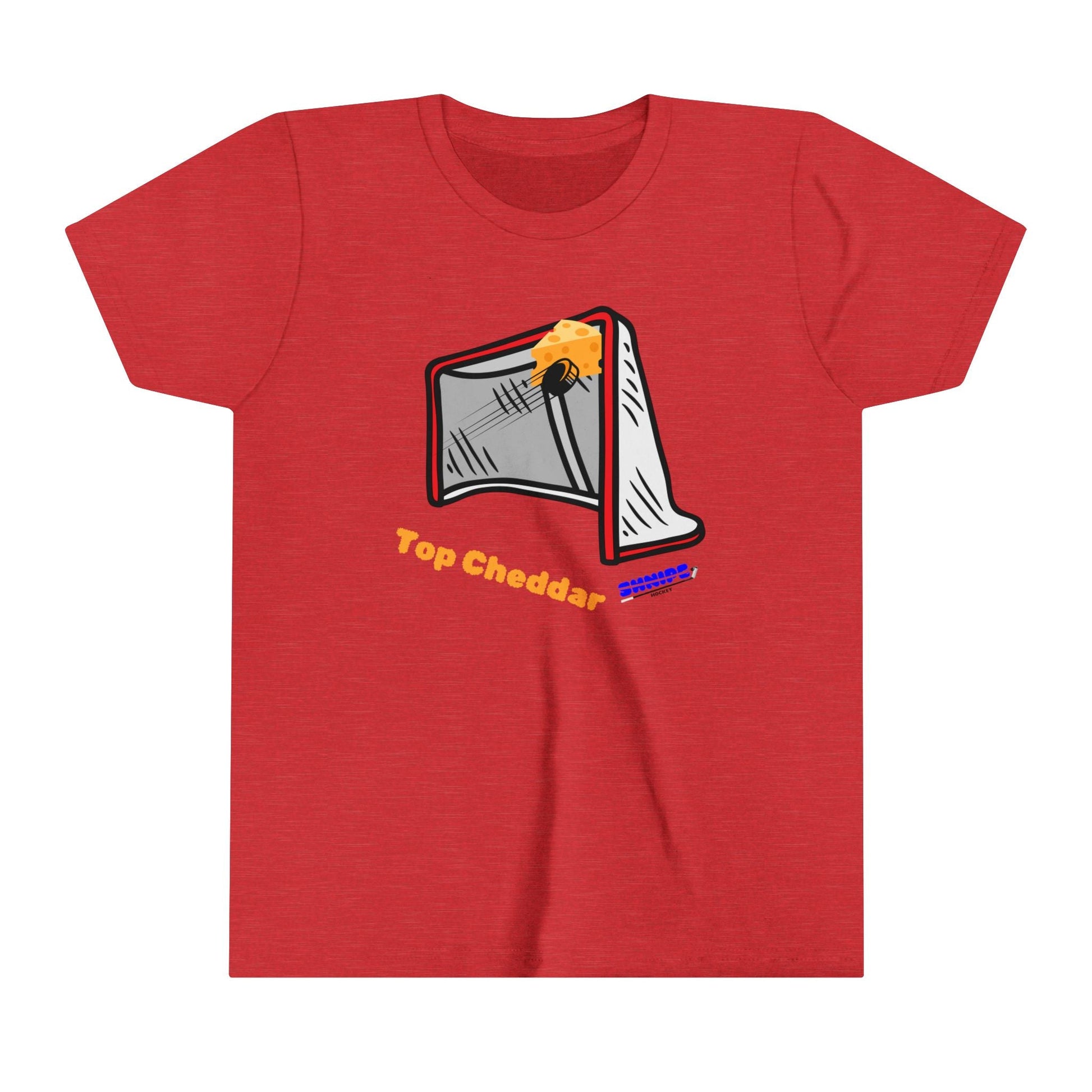 Top Cheddar - YOUTH Short Sleeve Tee - Shnipe Hockey