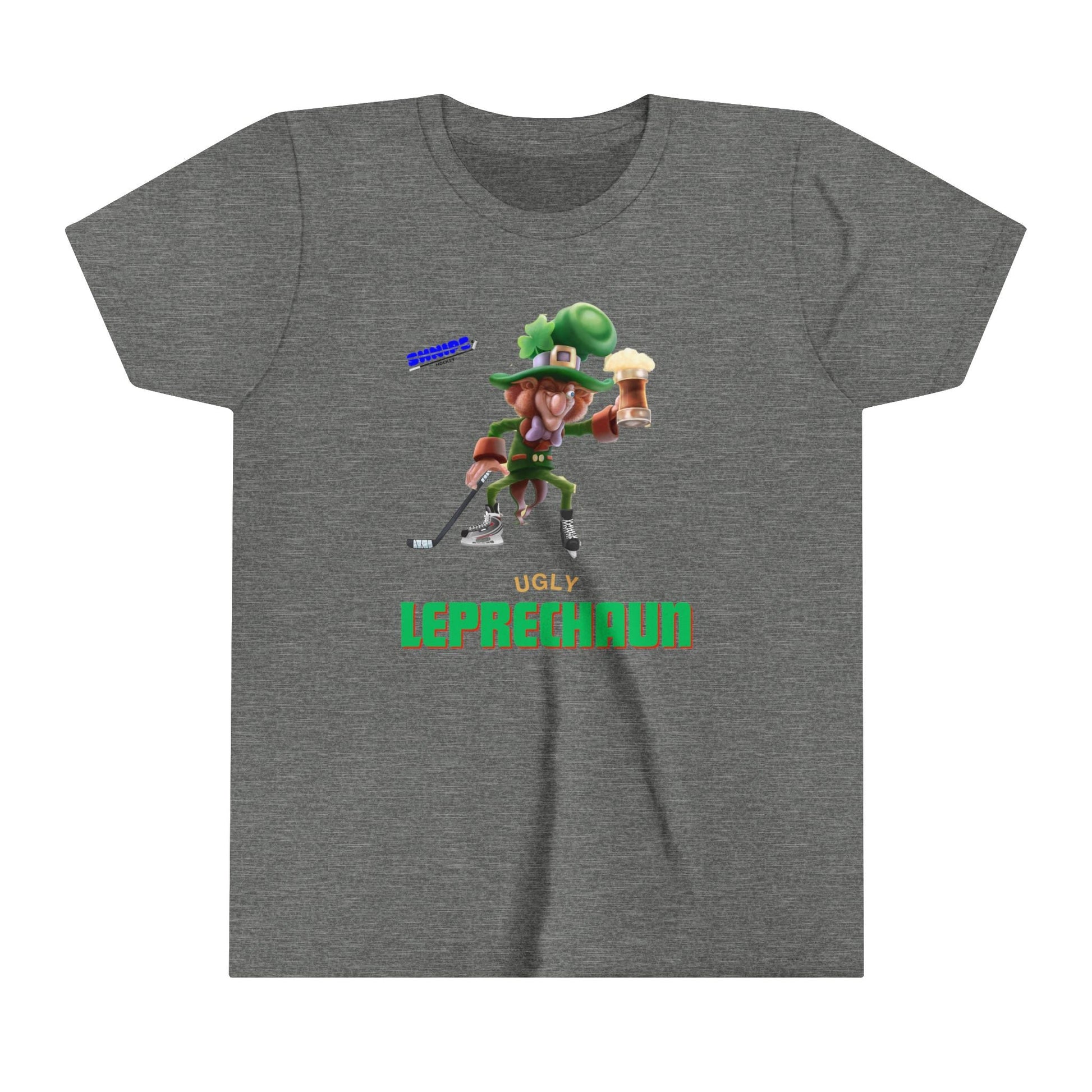 Ugly Leprechaun Youth Short Sleeve Tee - Shnipe Hockey