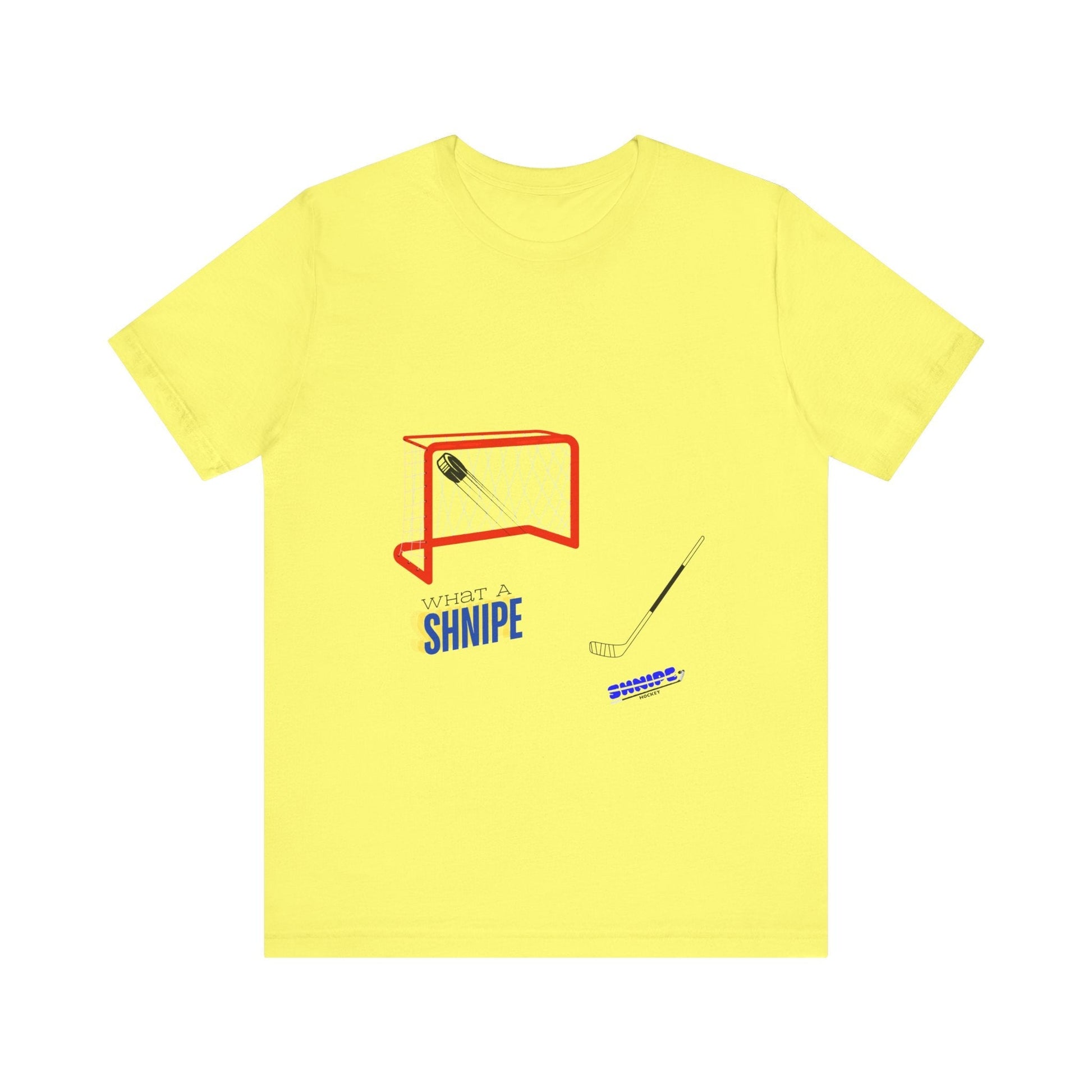 WHAT A SHNIPE! ADULT Short Sleeve Tee - Shnipe Hockey